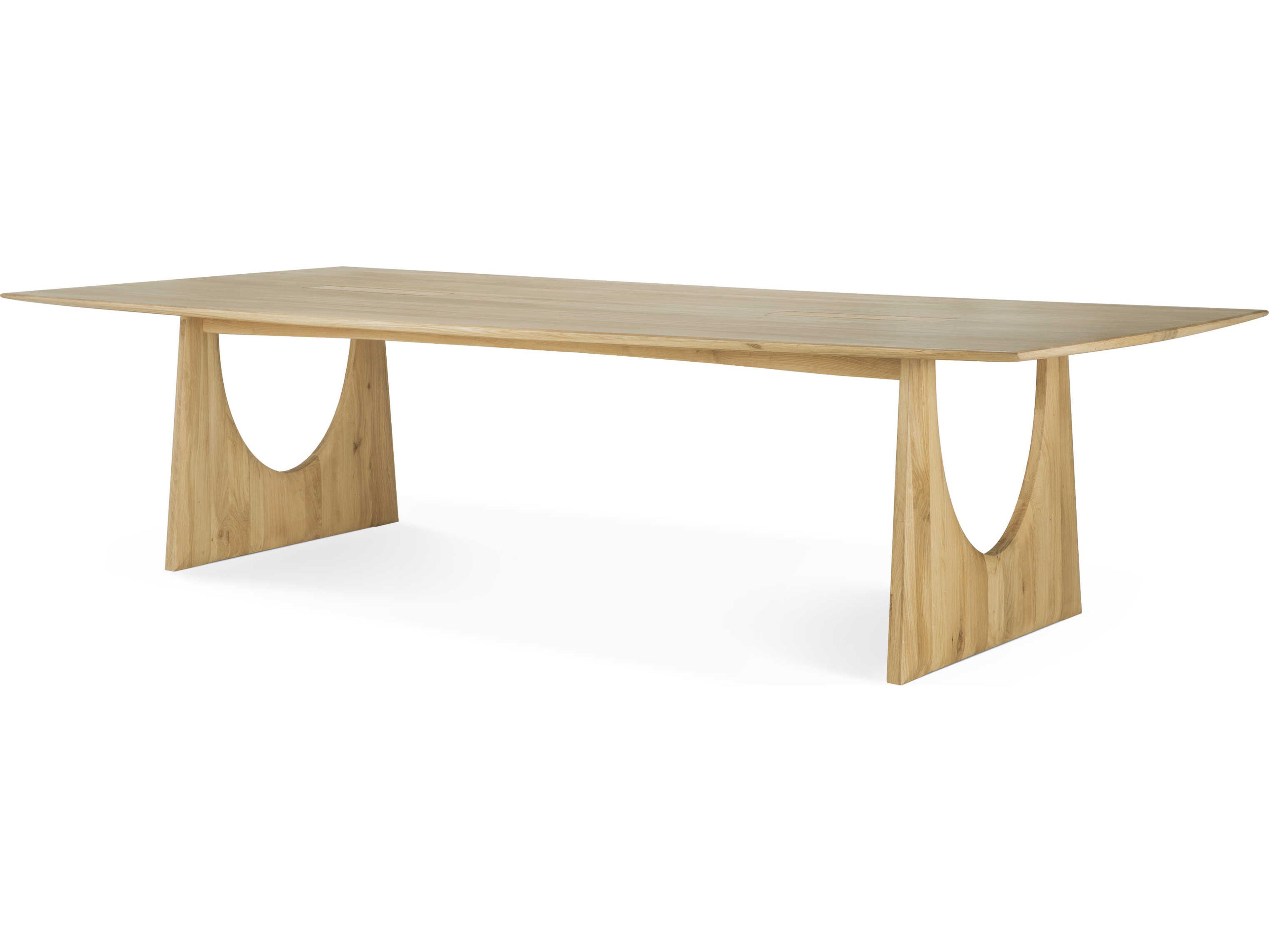 Ethnicraft Geometric Oak Meeting Table