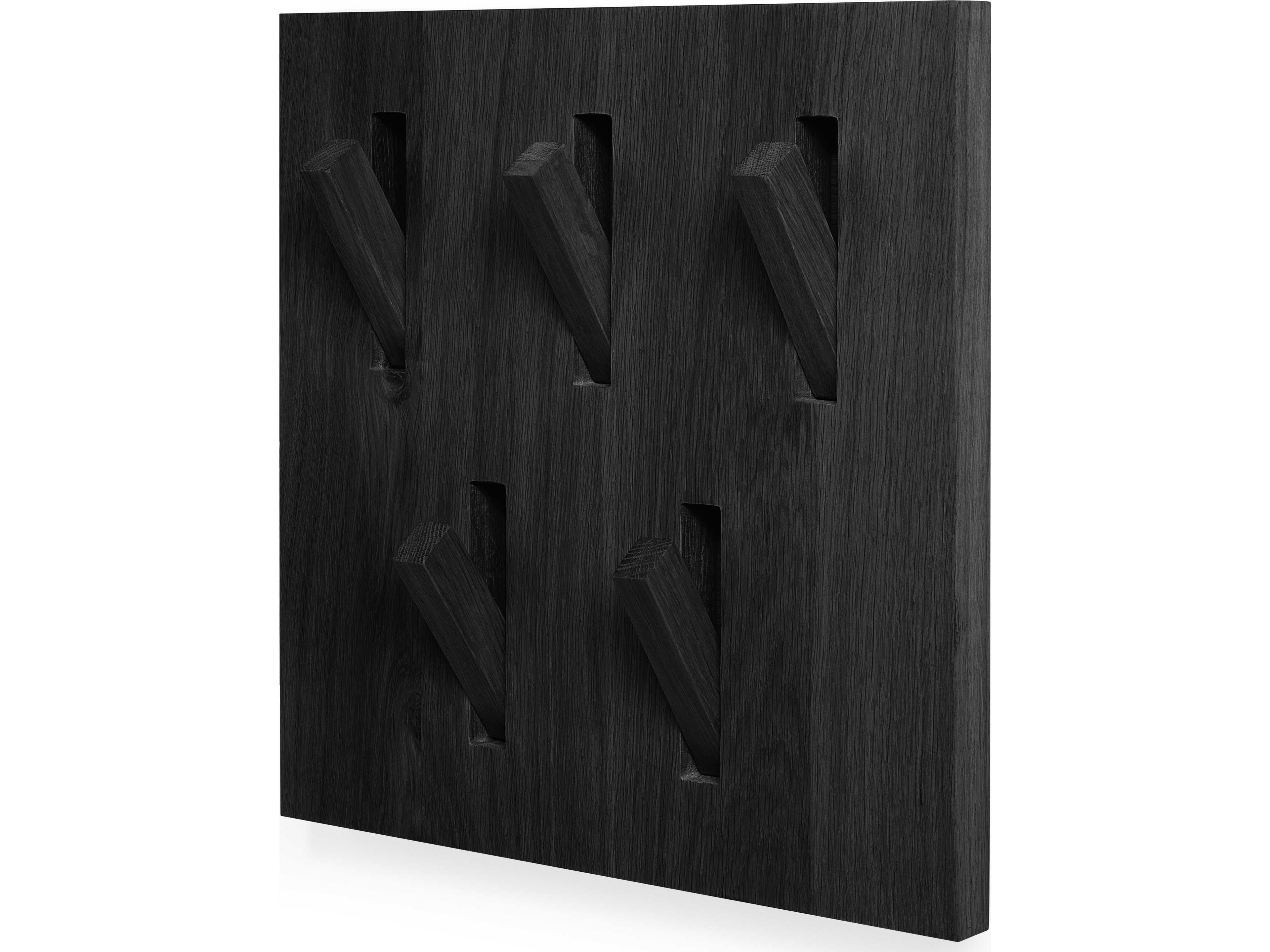 Ethnicraft Utilitile Oak Black Wall Hanger