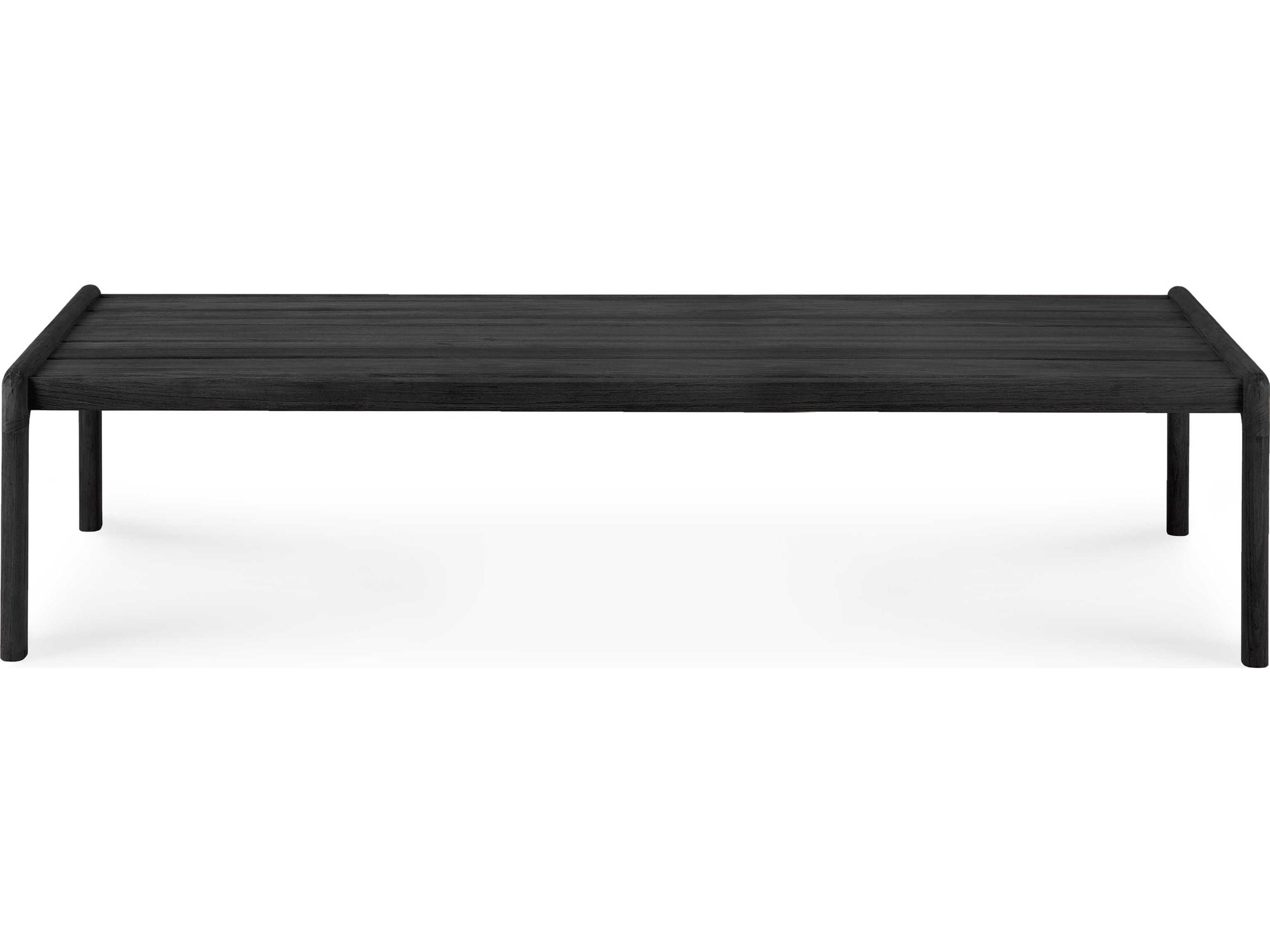 Ethnicraft Outdoor Jack Teak Black Coffee Table