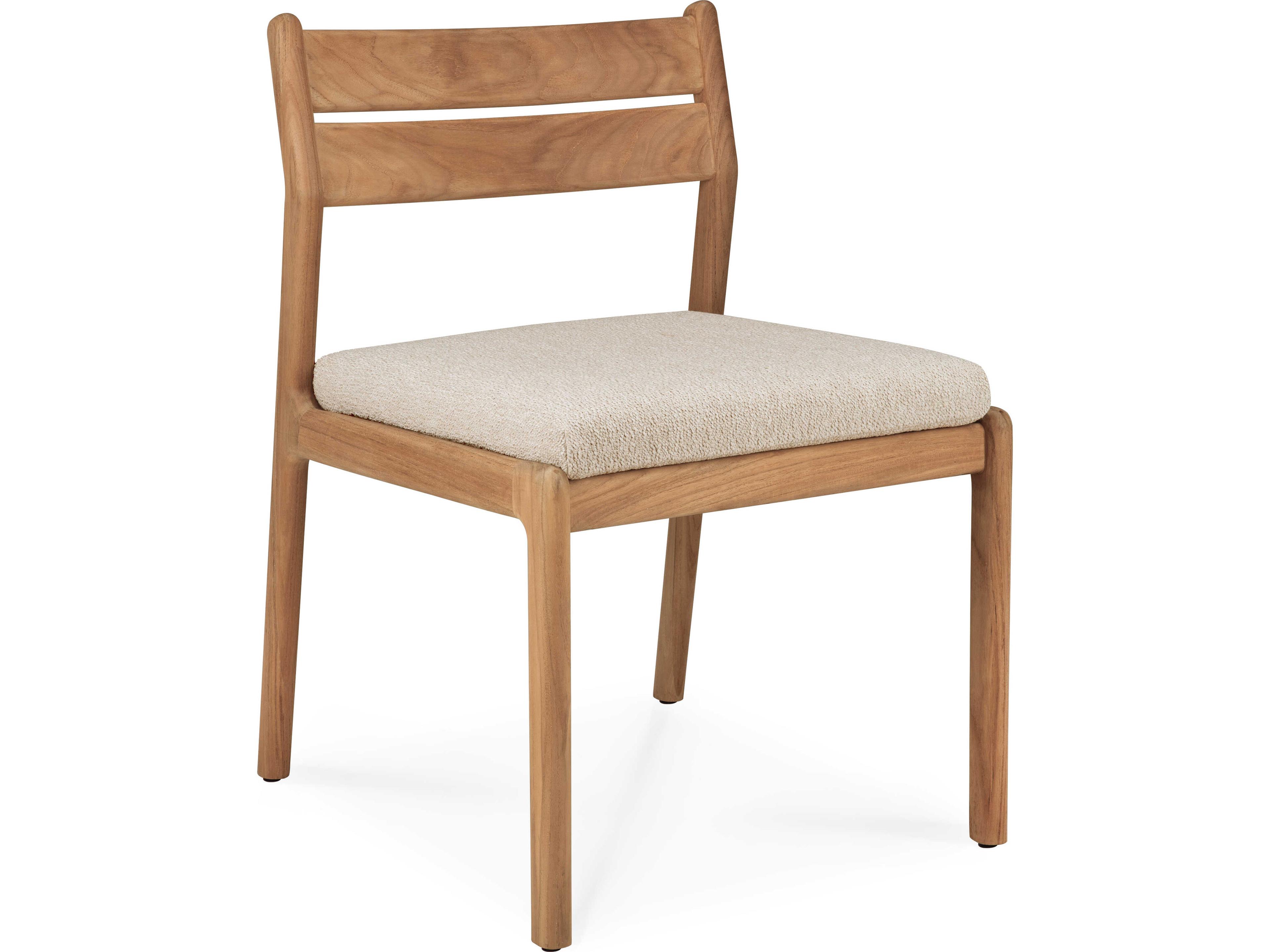 Jack Teak Without Armrests Dining Chair