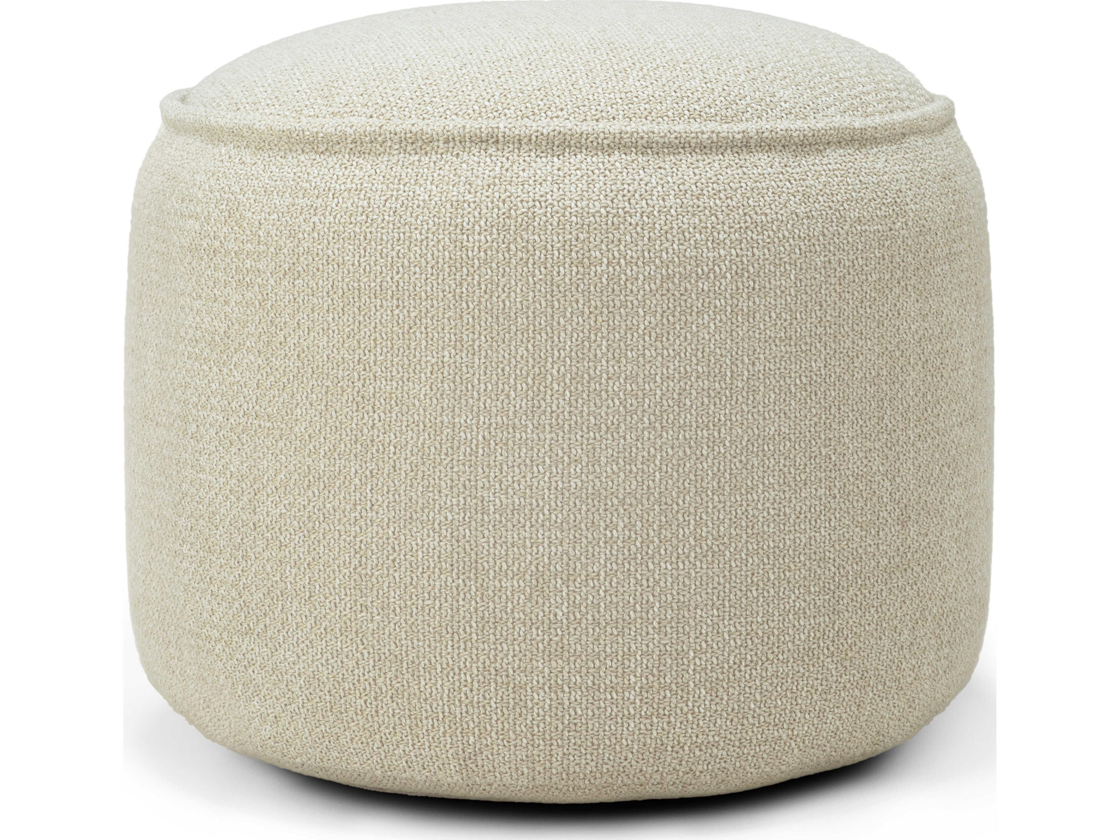 Ethnicraft Outdoor Donut Natural Pouf