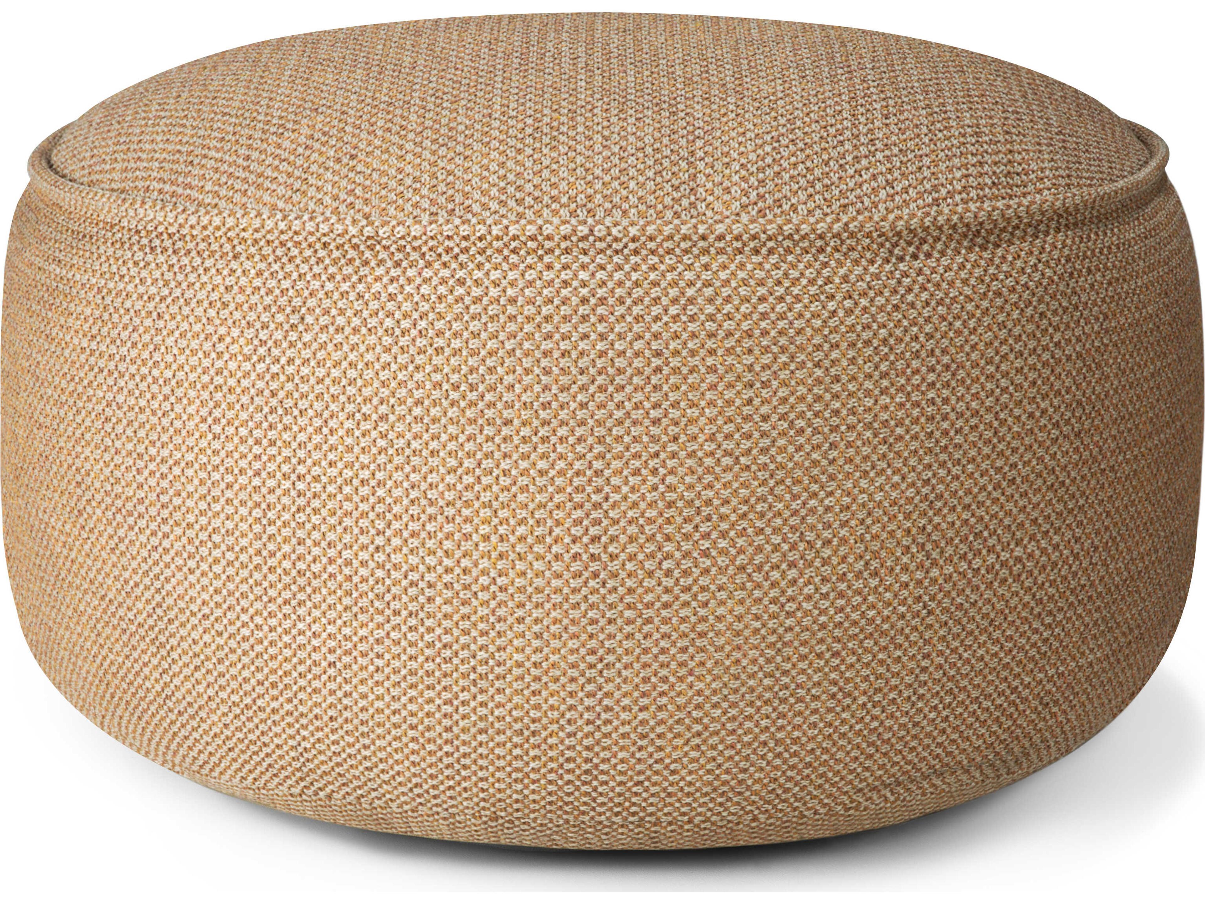 Ethnicraft Outdoor Donut Marsala Pouf