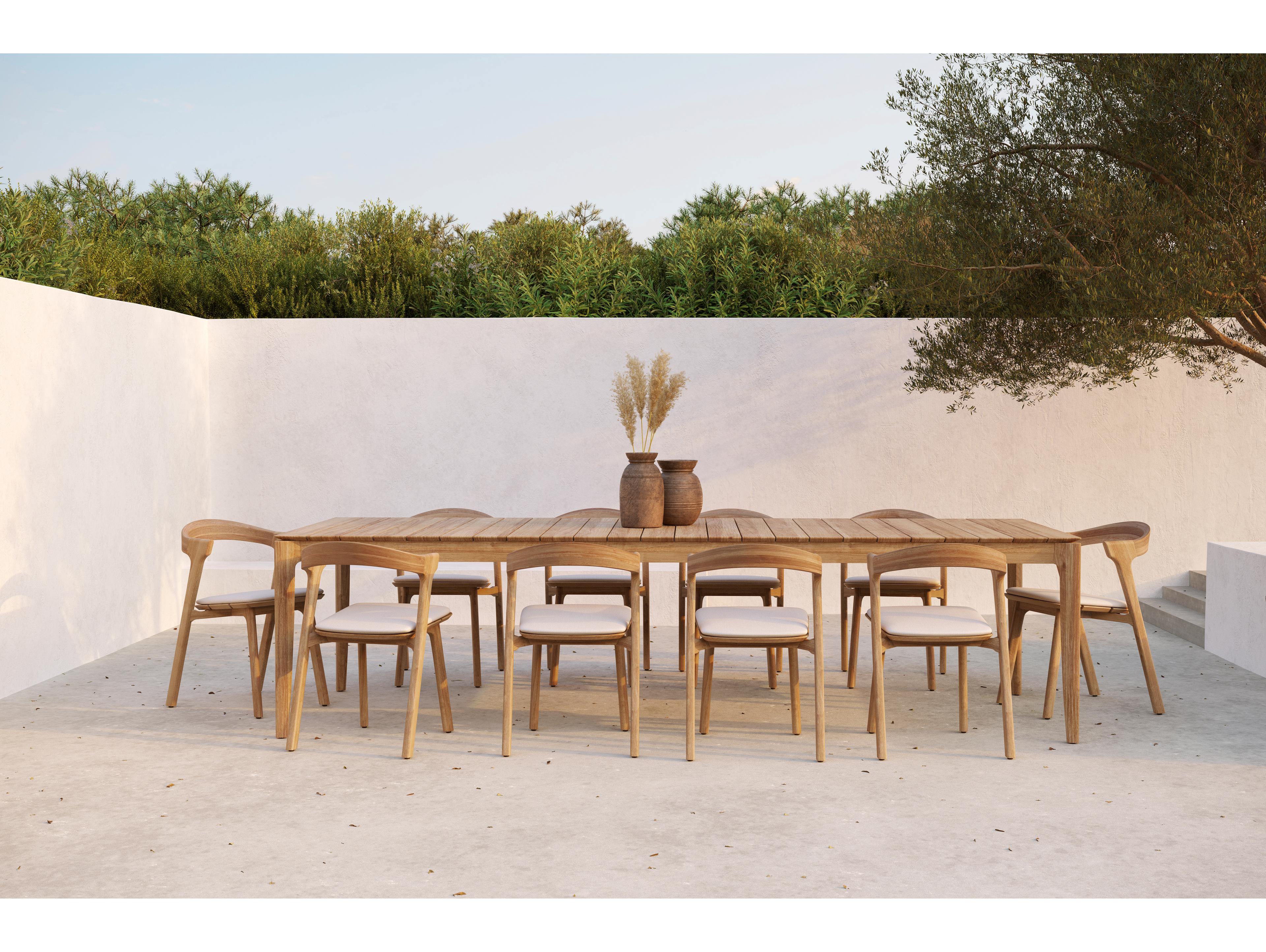 Ethnicraft Outdoor Bok Teak Dining Set