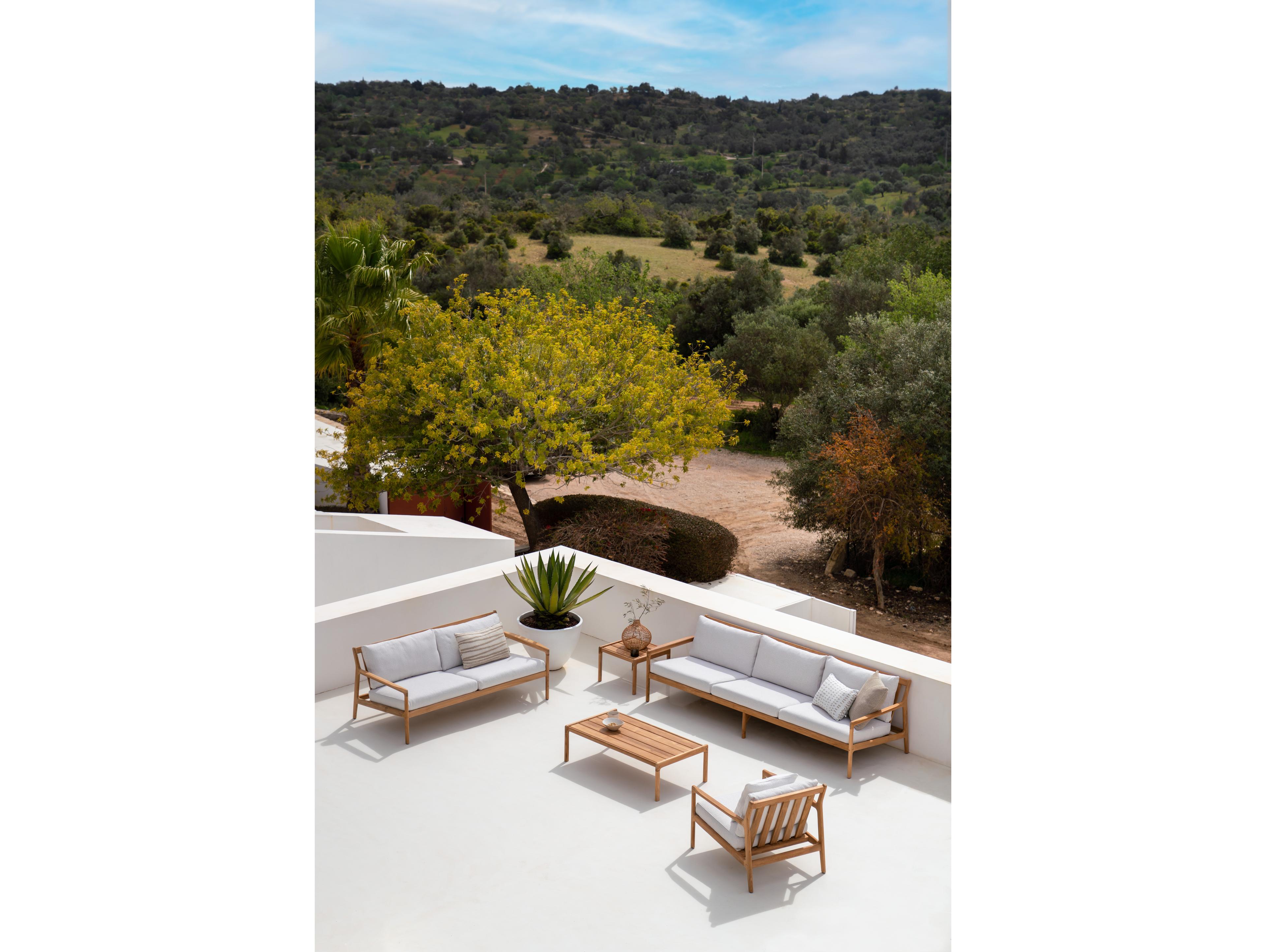 Jack Teak Cushion Lounge Set