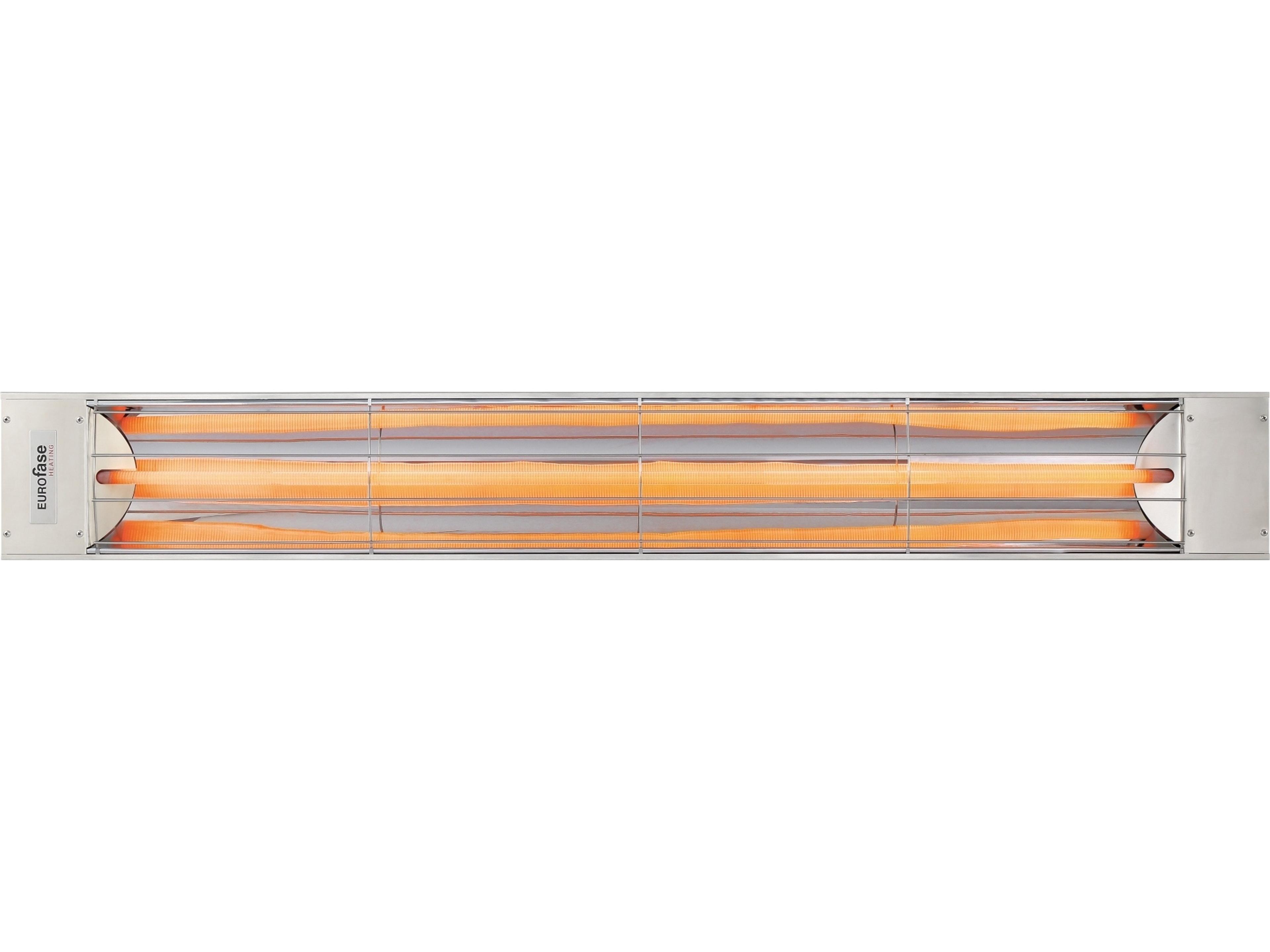 Eurofase Heating 304 Stainless Steel 61 Inch Single Element 3000 Watt 208V Electric Outdoor Heater