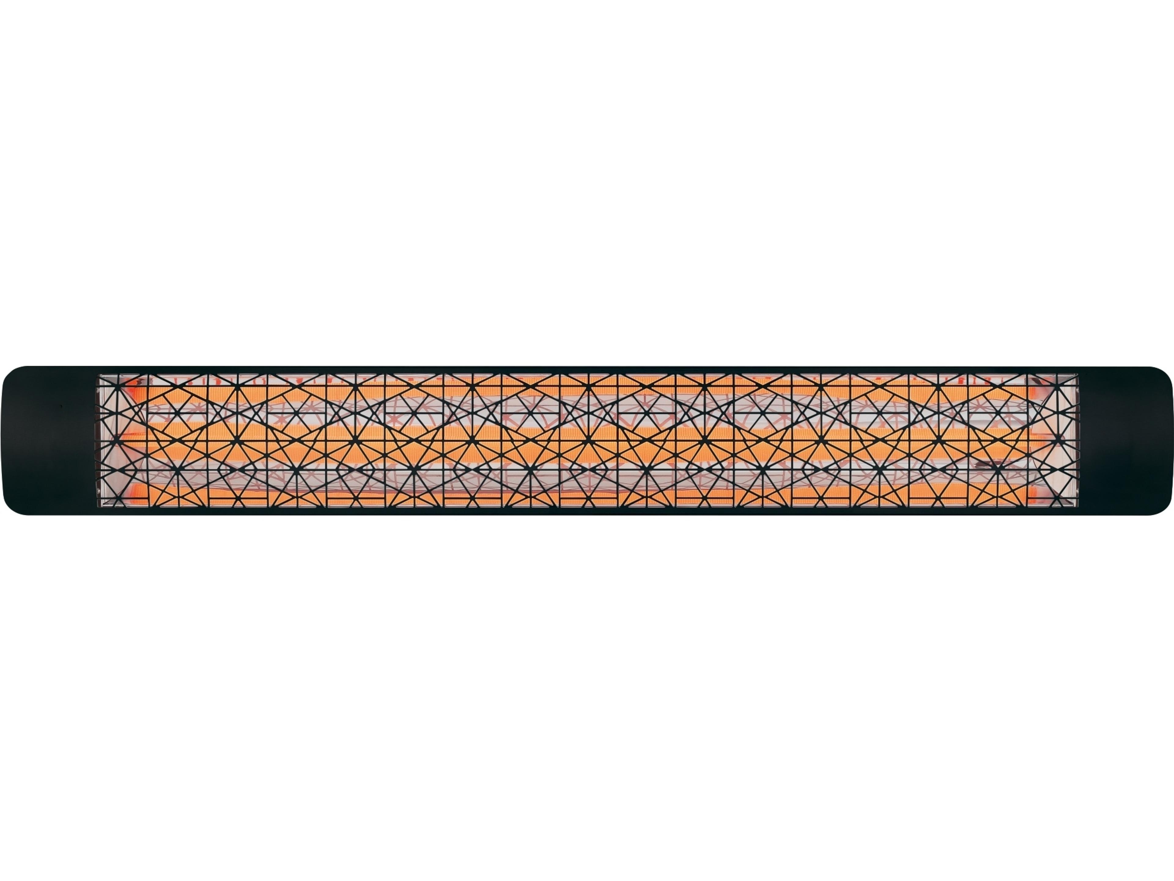 Eurofase Heating 304 Stainless Steel 61 Inch Single Element 3000 Watt 277V Electric Outdoor Patio Heater