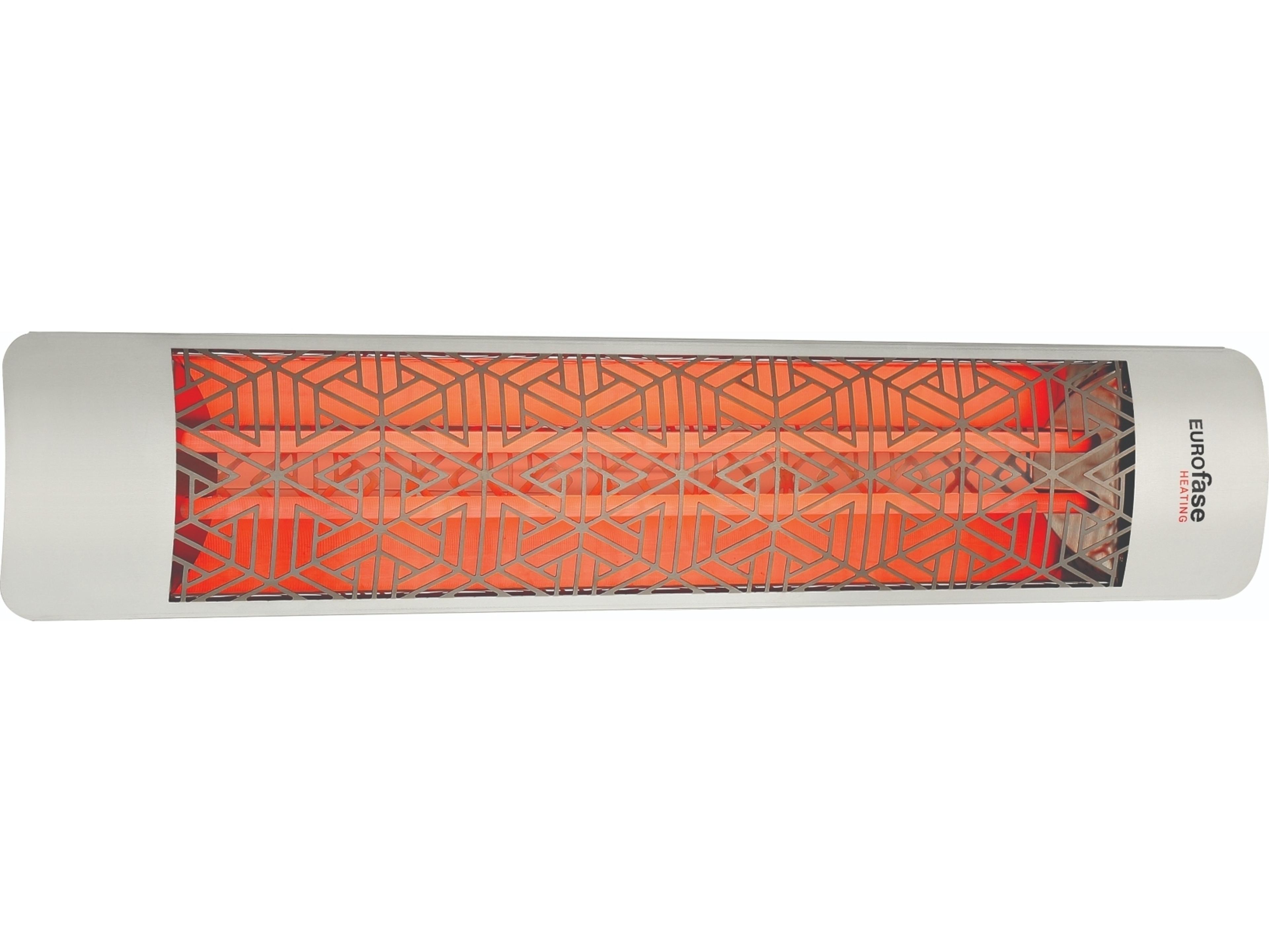 Eurofase Heating 5000 Watt Electric Infrared Dual Element Patio Heater Decor Plate Mason 208V
