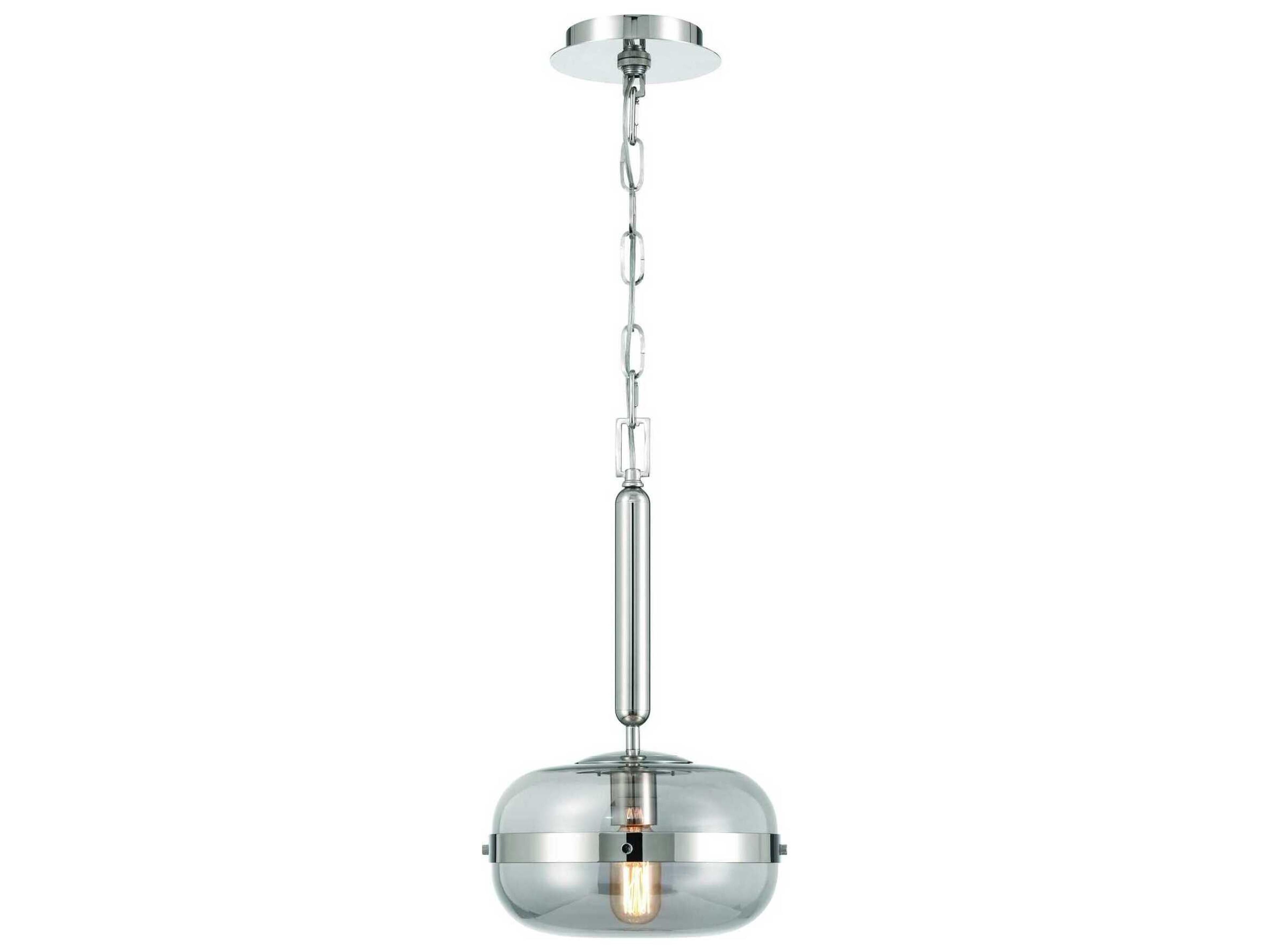 Eurofase Nottingham 1-Light Nickel Mini Pendant