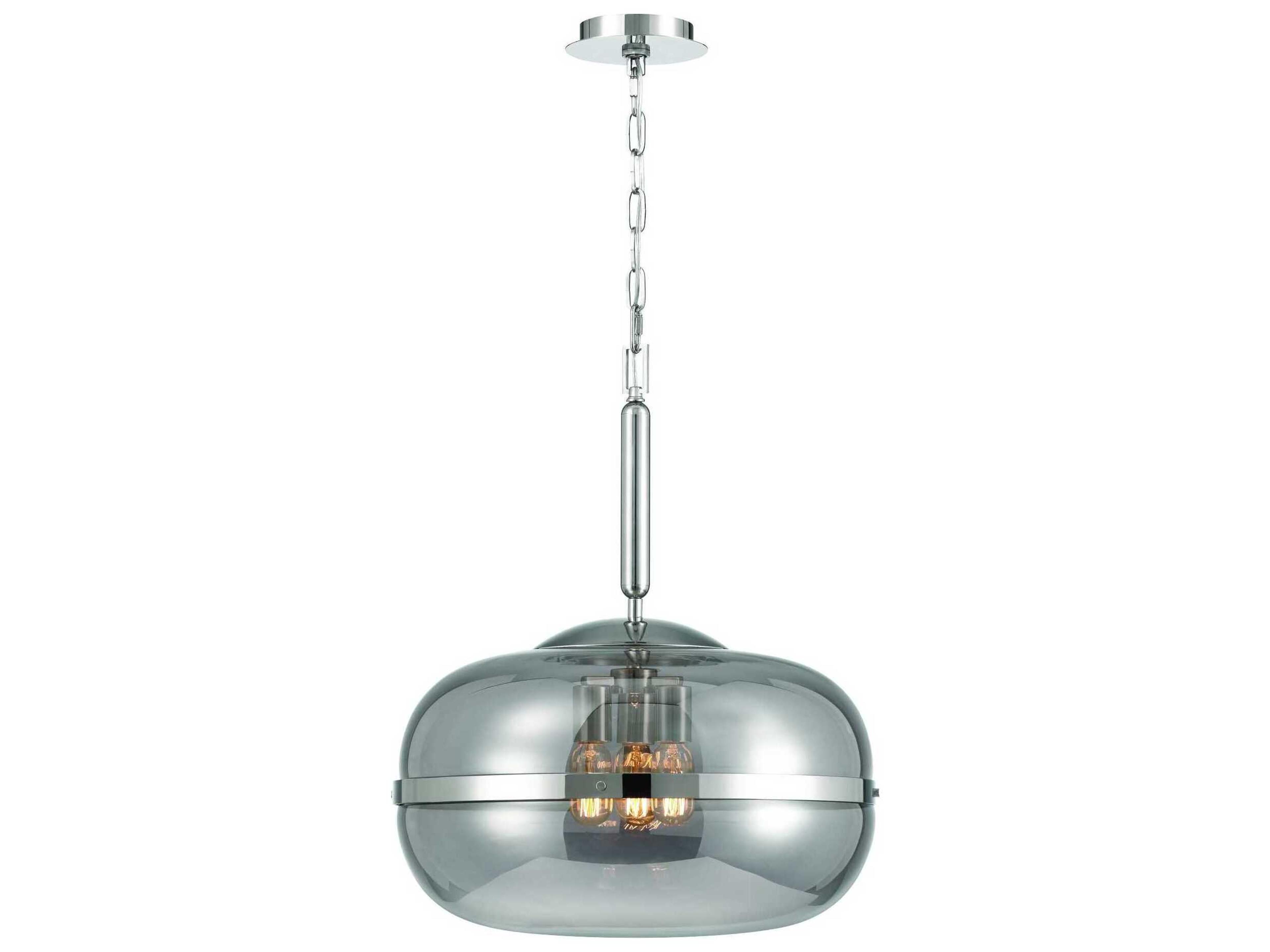 Eurofase Nottingham 3-Light Nickel Pendant