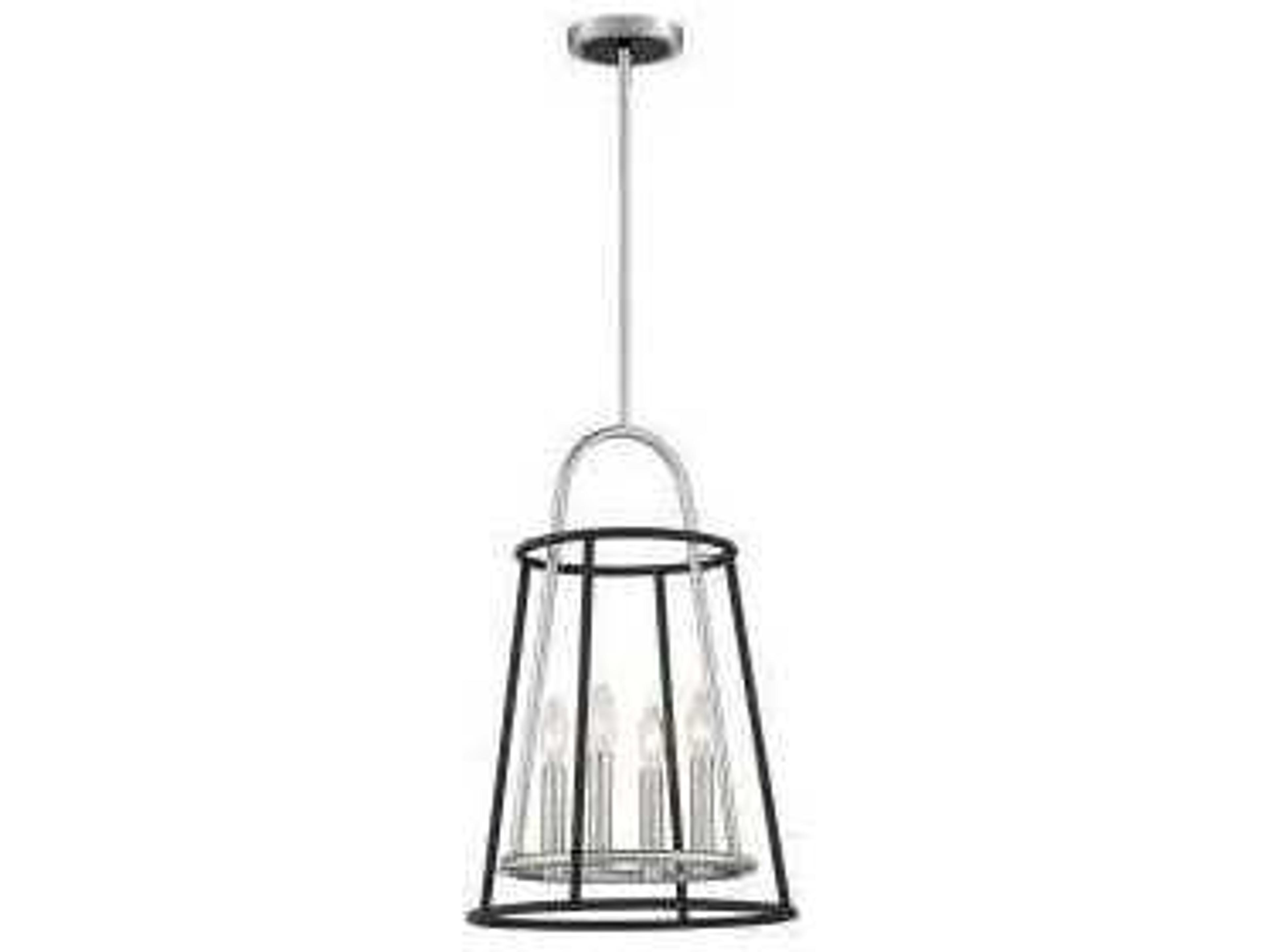 Eurofase Campana 4-Light Satin Nickel Pendant