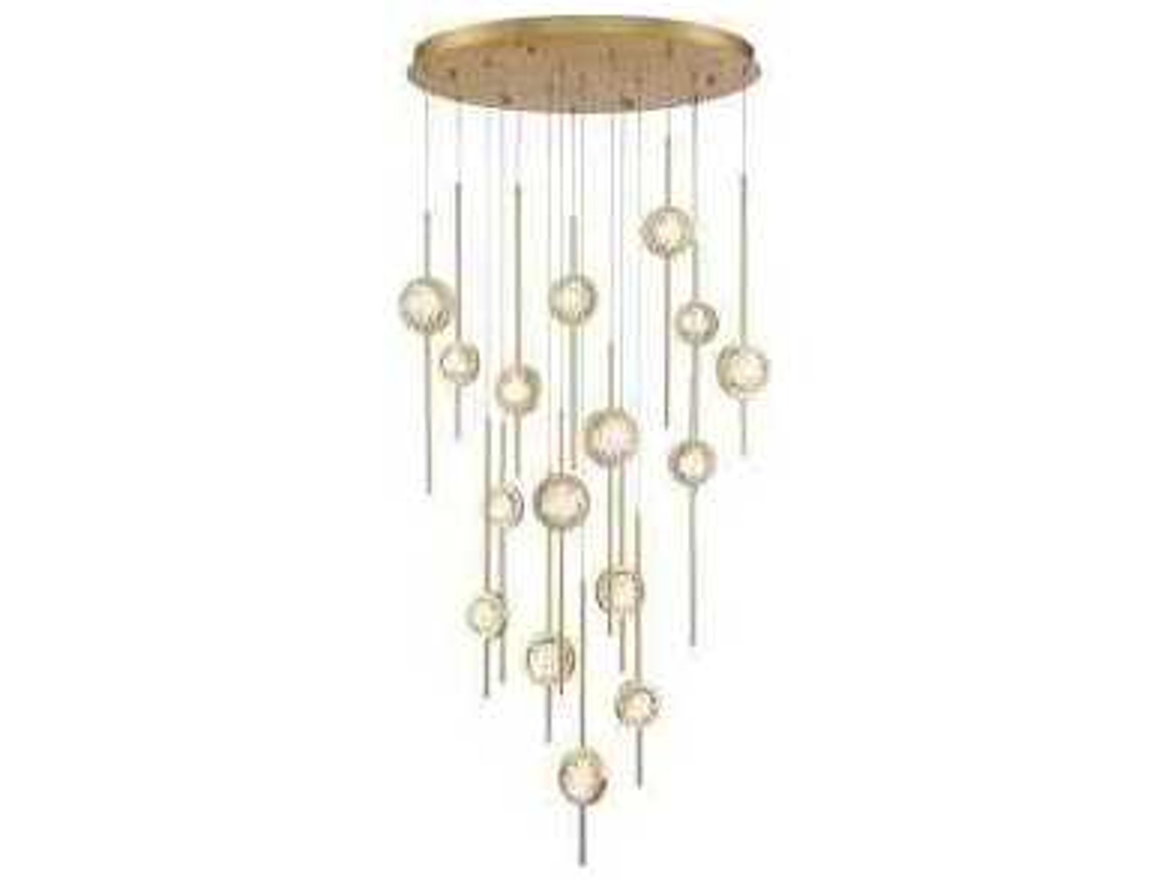 Eurofase Barletta Brass Linear Pendant