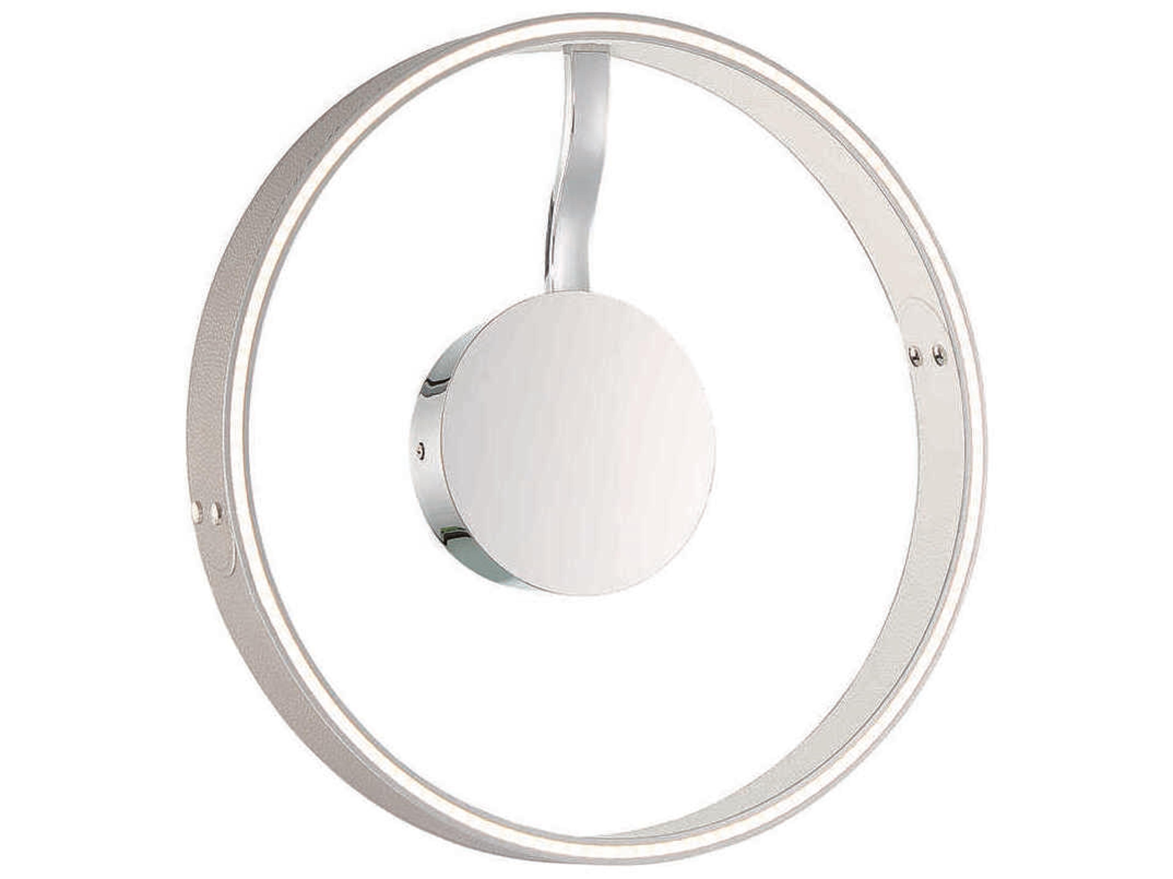 Eurofase Verdura 1-Light Grey White LED Wall Sconce