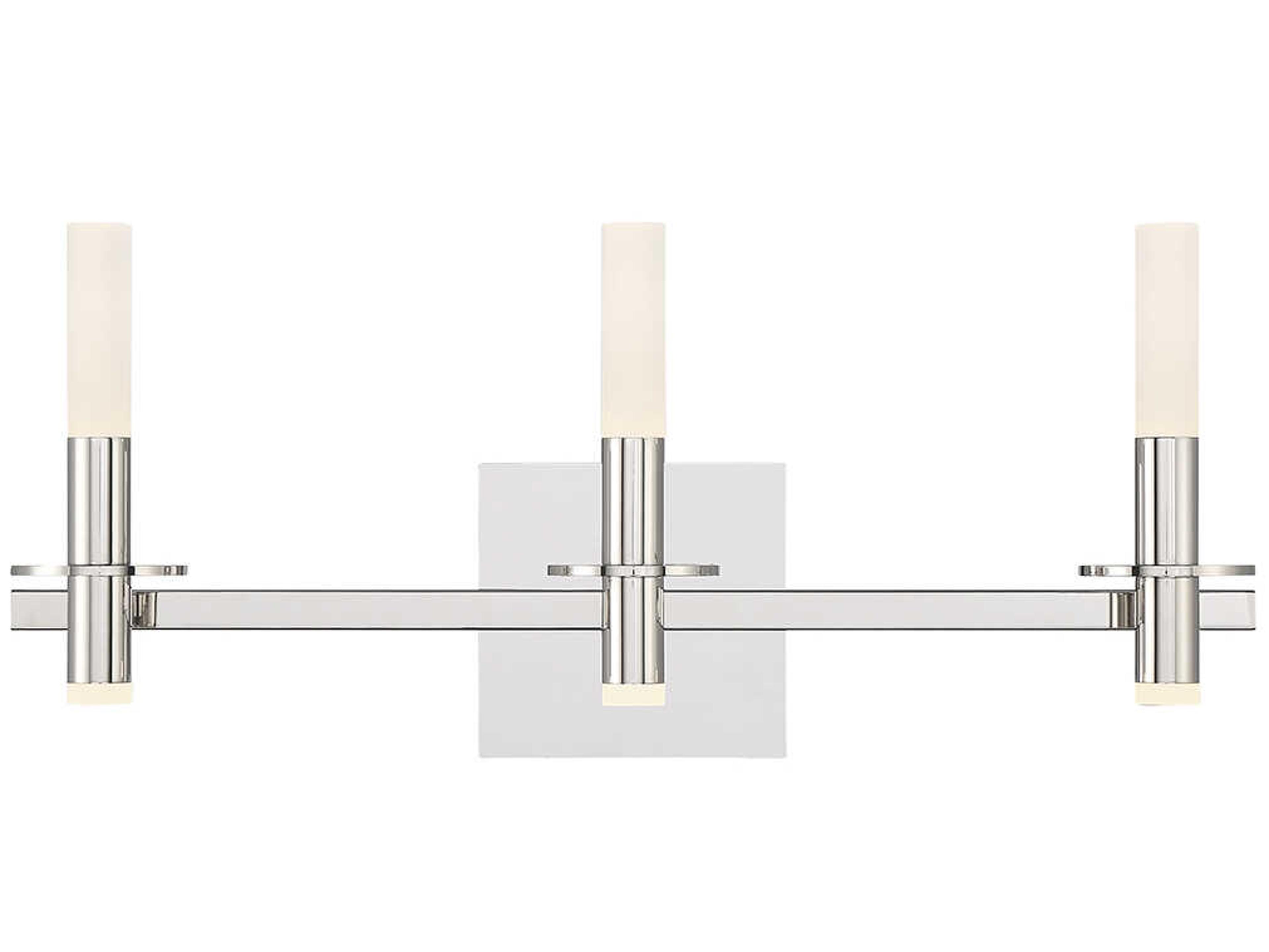 Eurofase Torna 6-Light Polished Nickel LED Vanity Light
