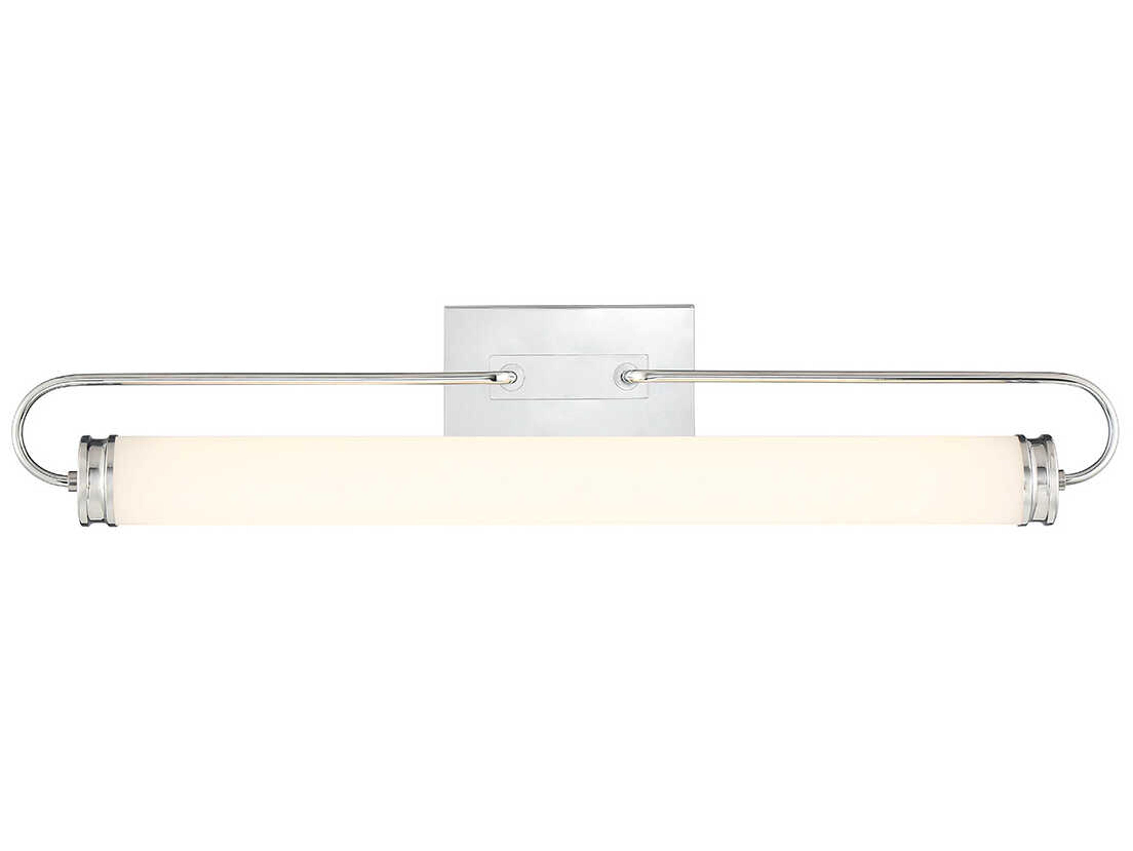 Eurofase Tellie 1-Light Chrome Glass LED Vanity Light
