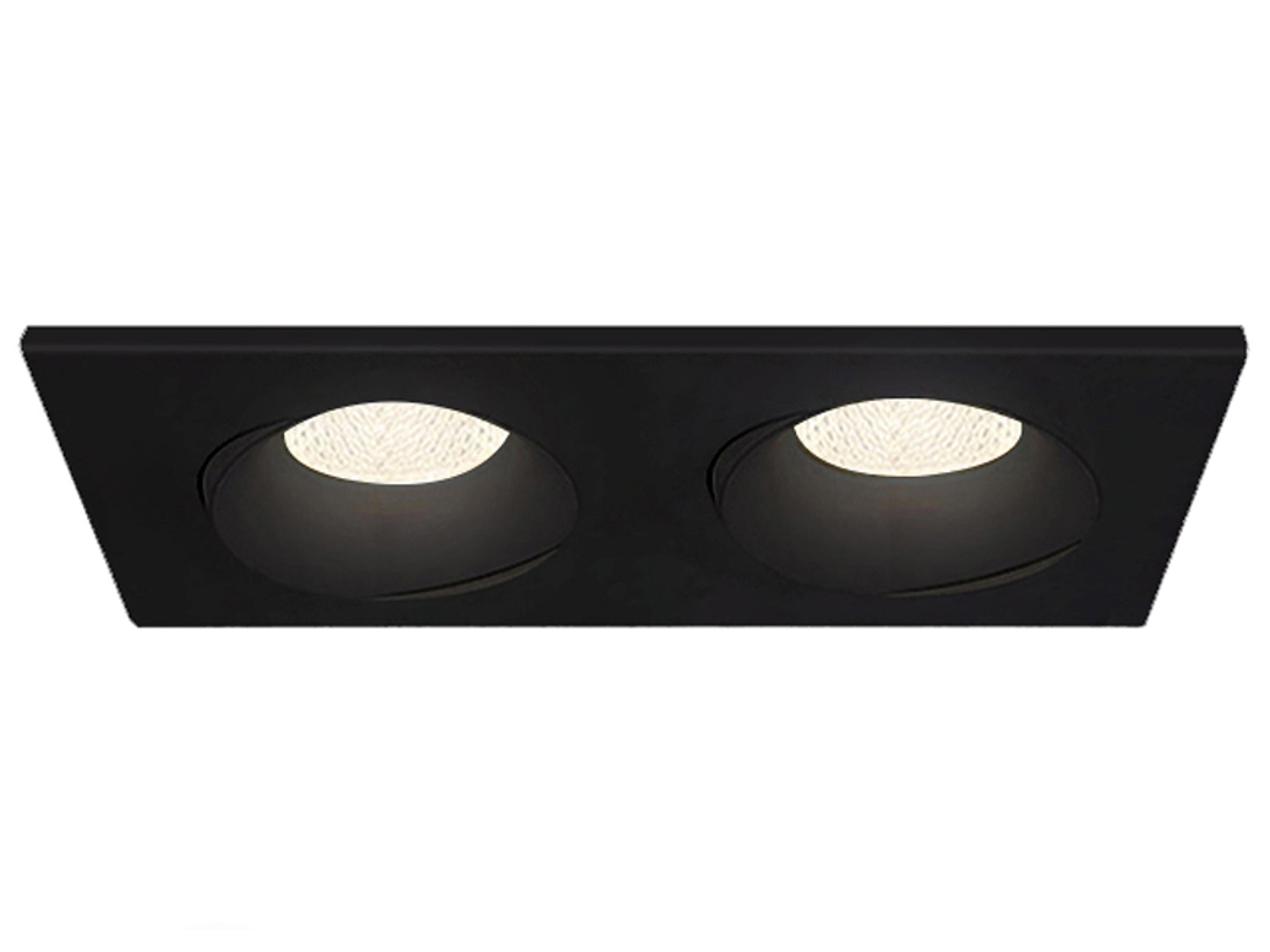 Eurofase Midway 1-Light Black LED Recessed Light