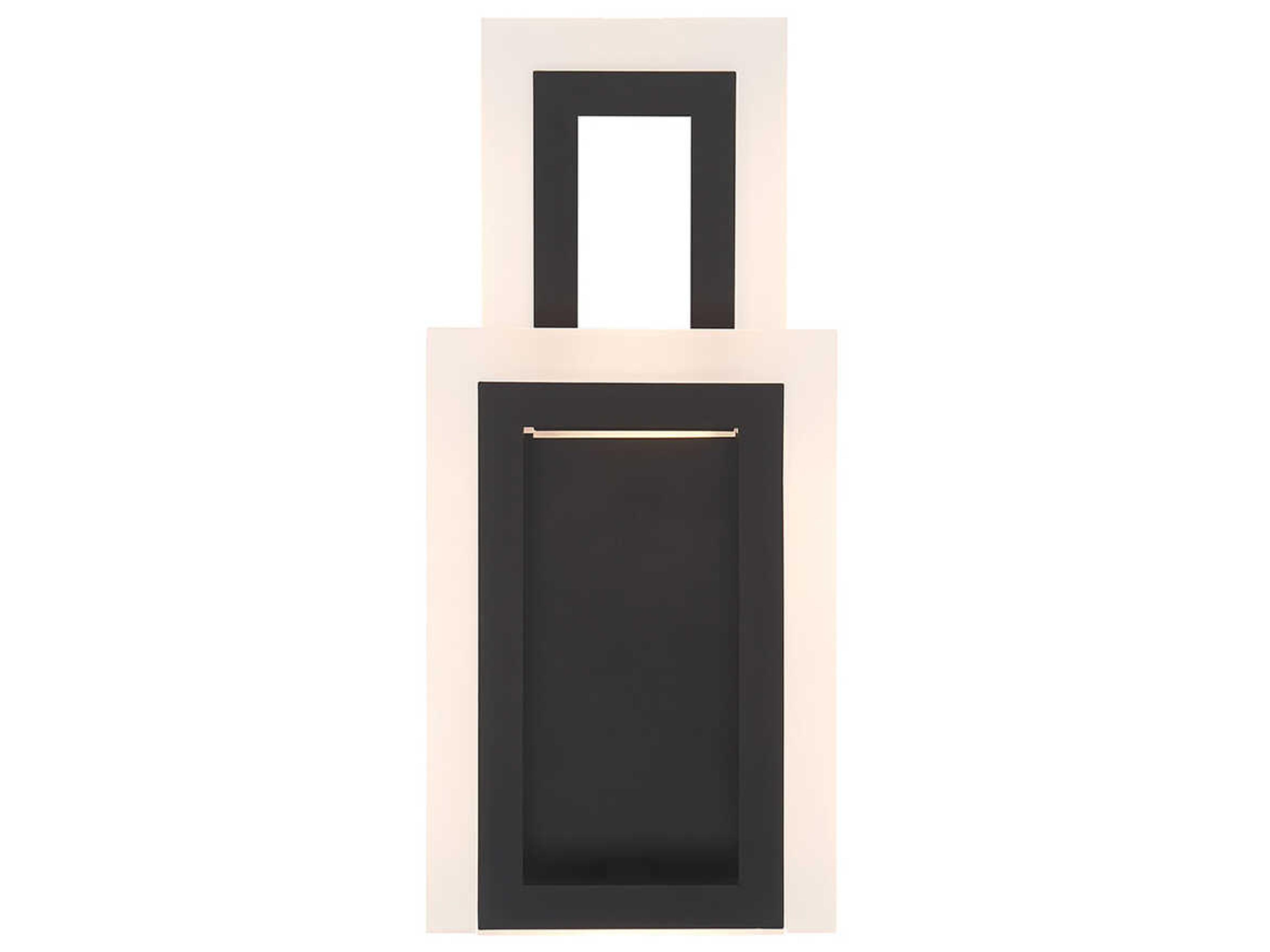 Eurofase Inizio 1-Light Black LED Wall Sconce