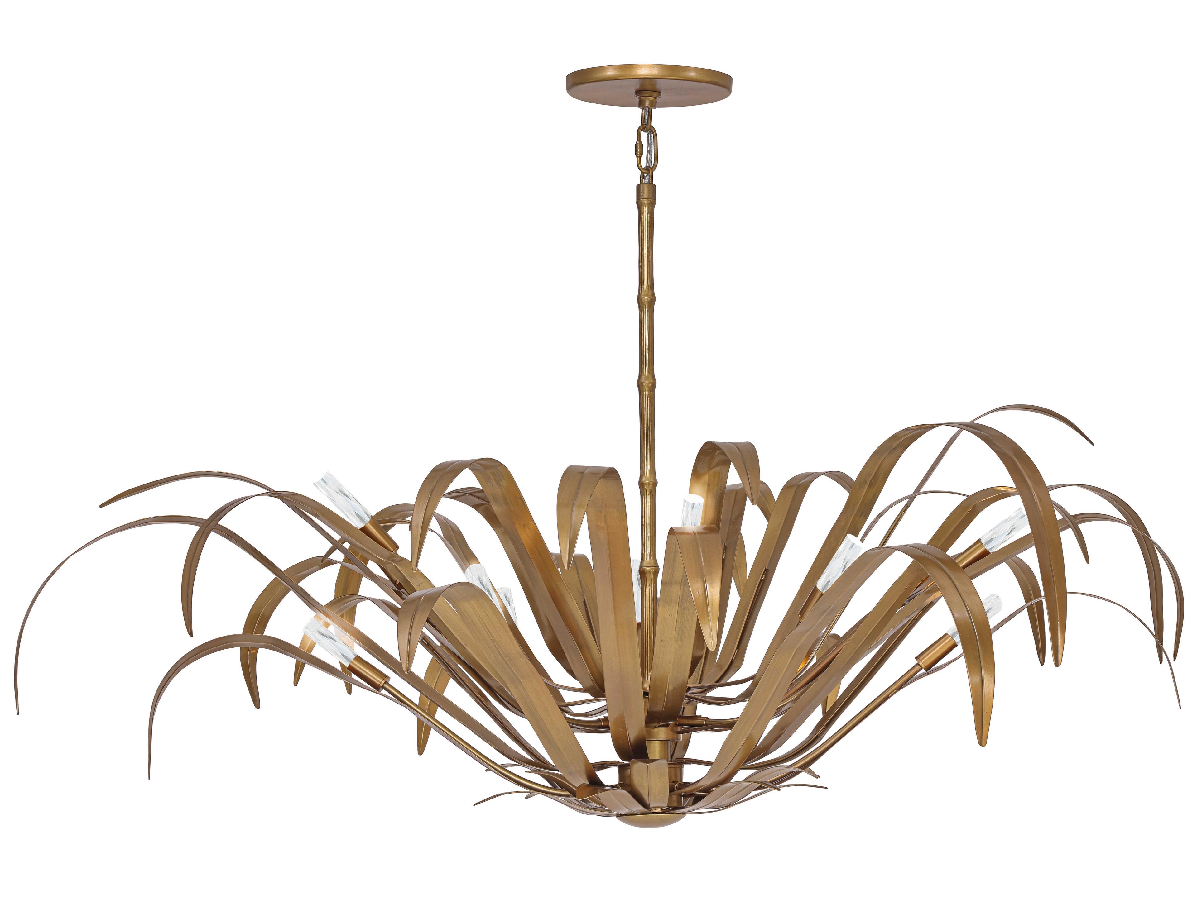 Eurofase Kagra 12-Light Brass Pendant