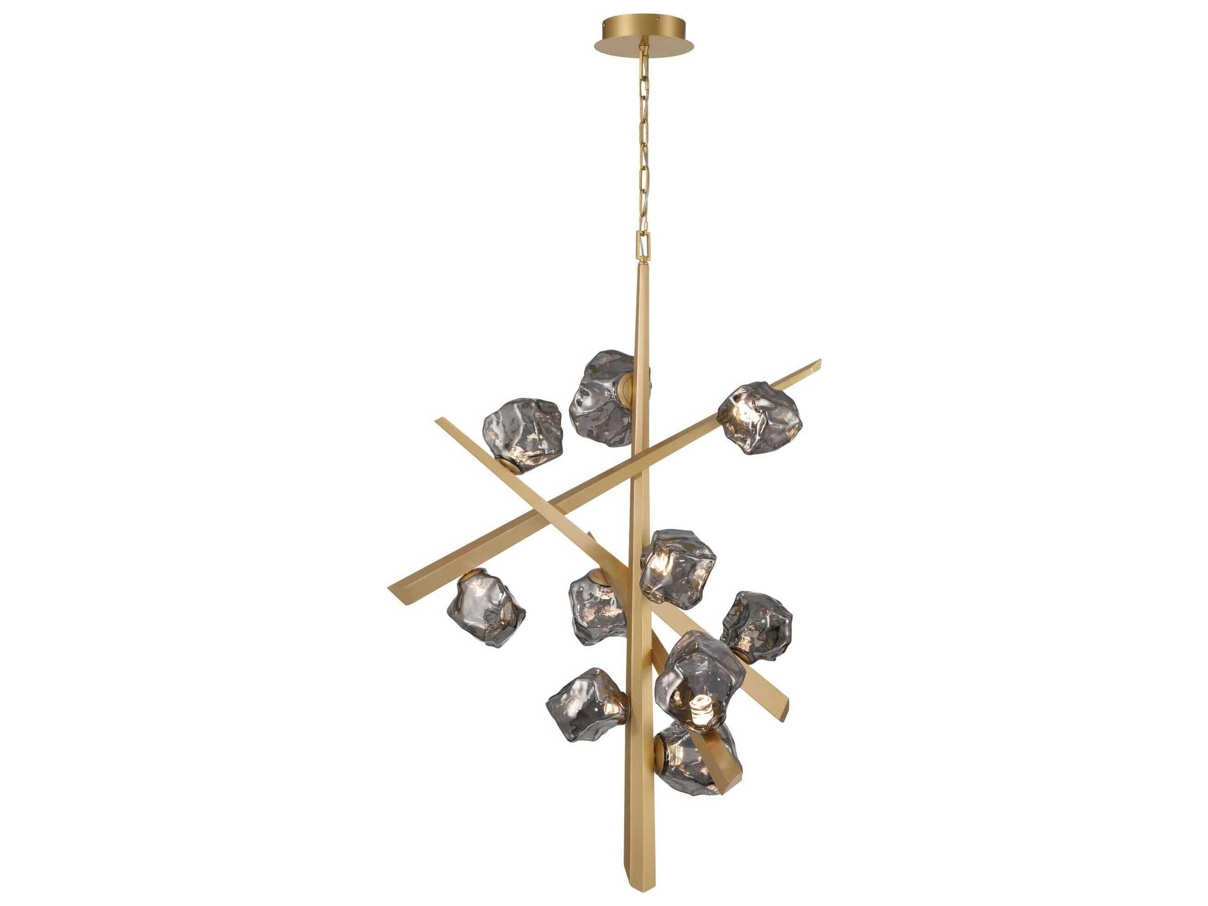 Eurofase Thorah 10-Light Gold Pendant