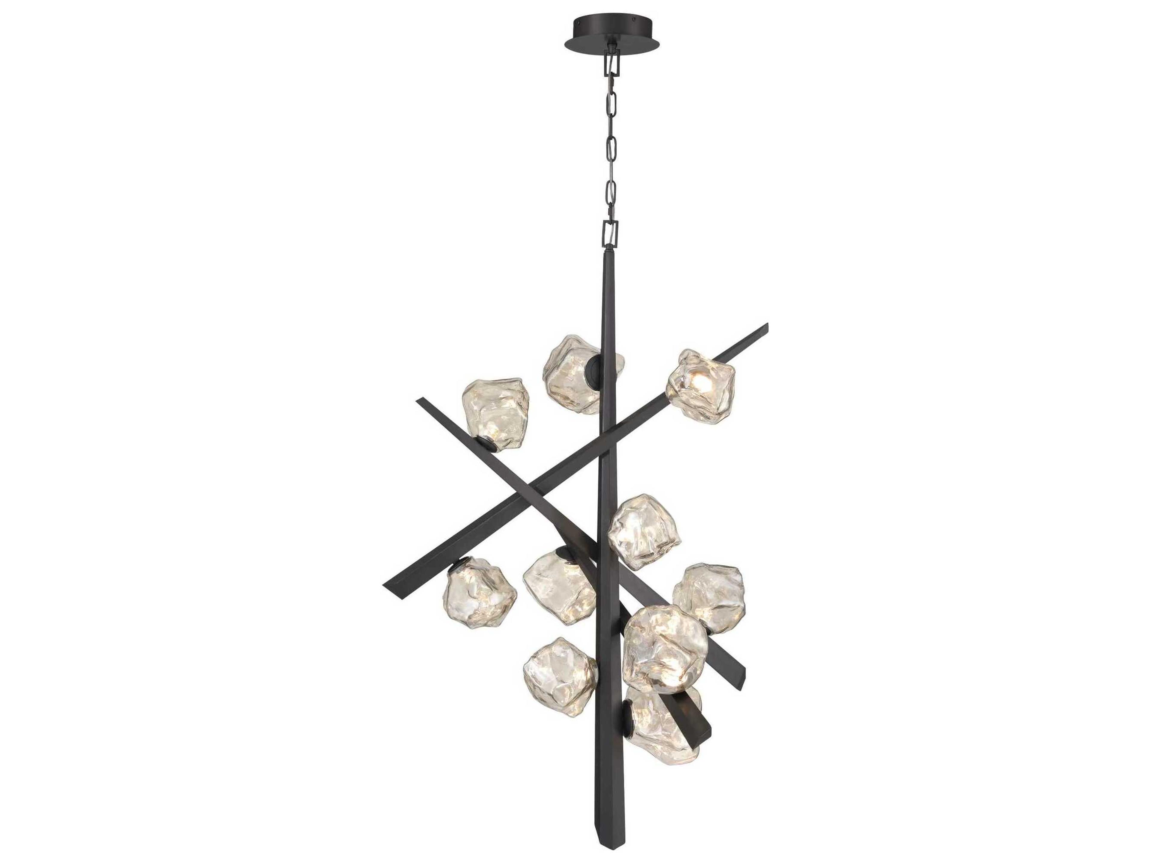 Eurofase Thorah 10-Light Graphite Black Pendant