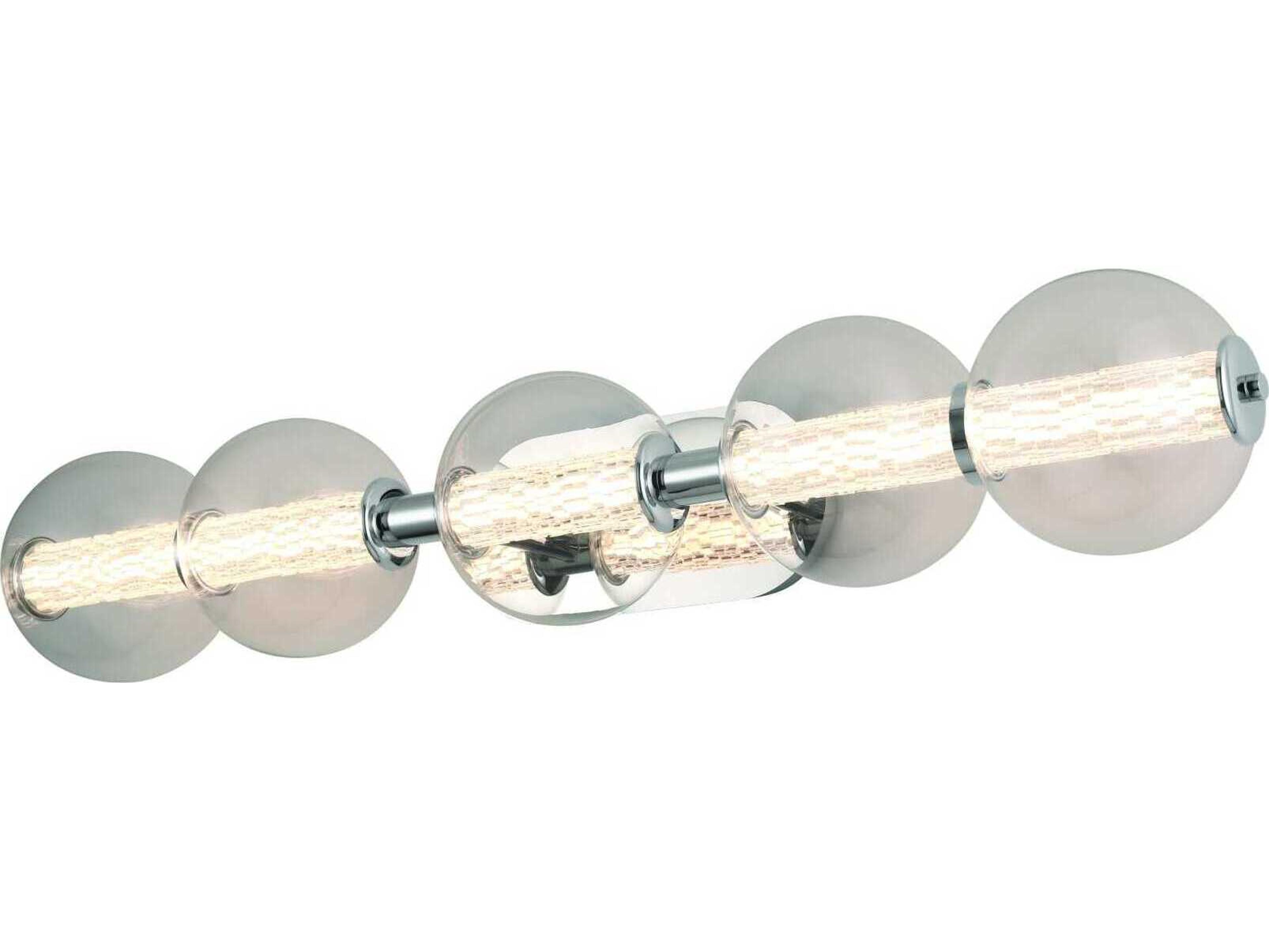 Eurofase Atomo 1-Light Chrome Vanity Light