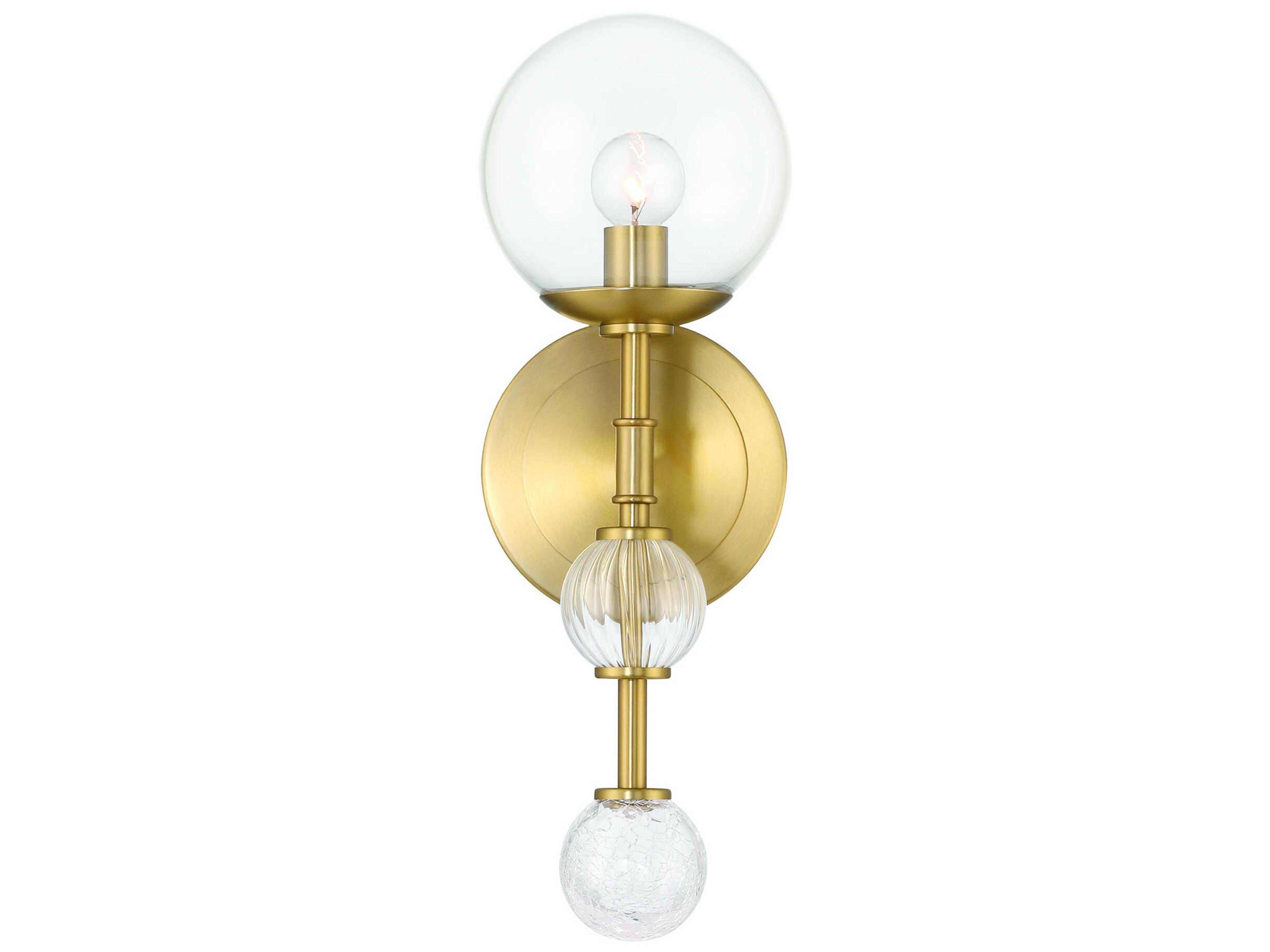 Eurofase Traiton 1-Light Gold Wall Sconce