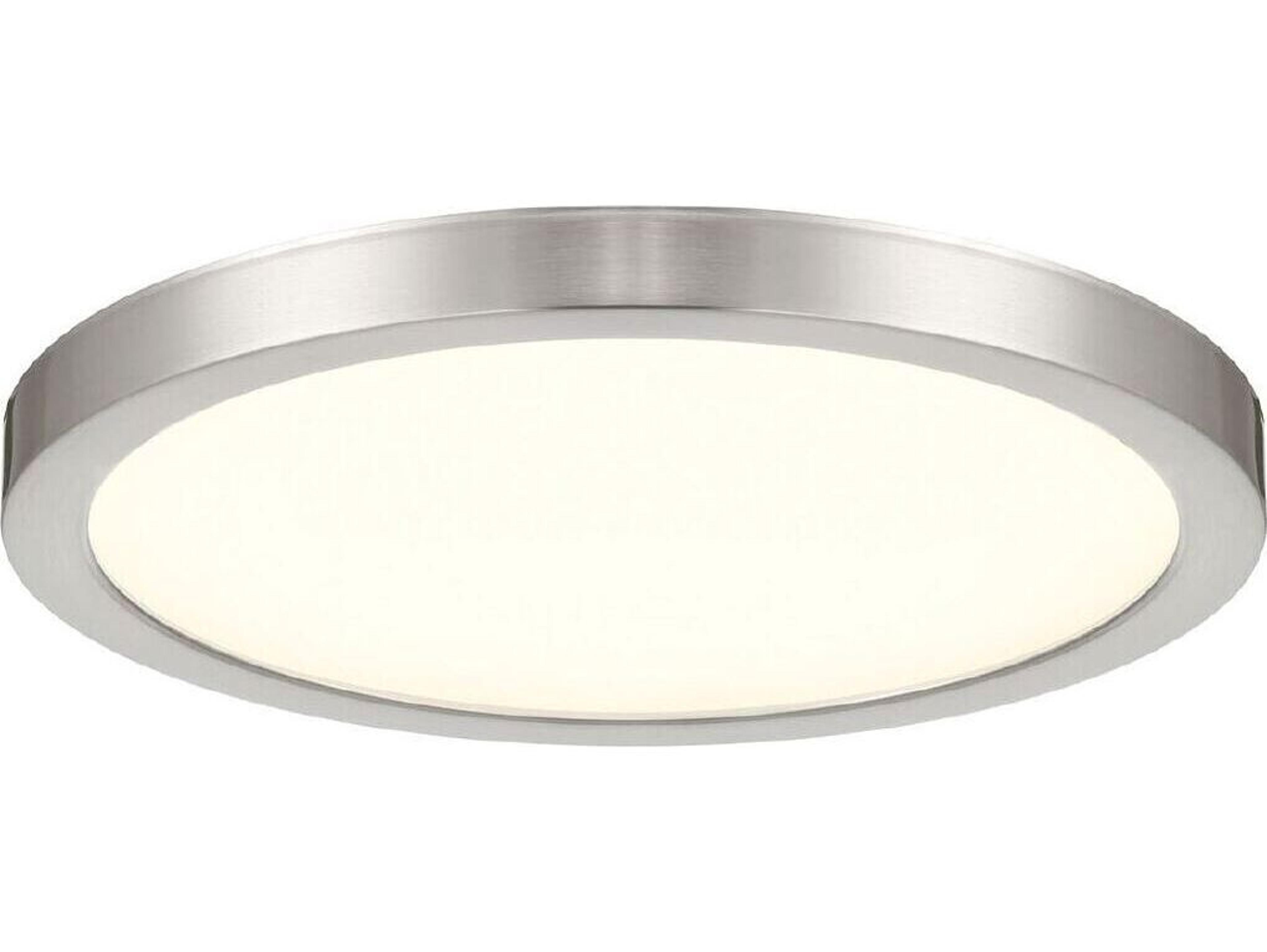 Eurofase Artemis Nickel Round Flush Mount