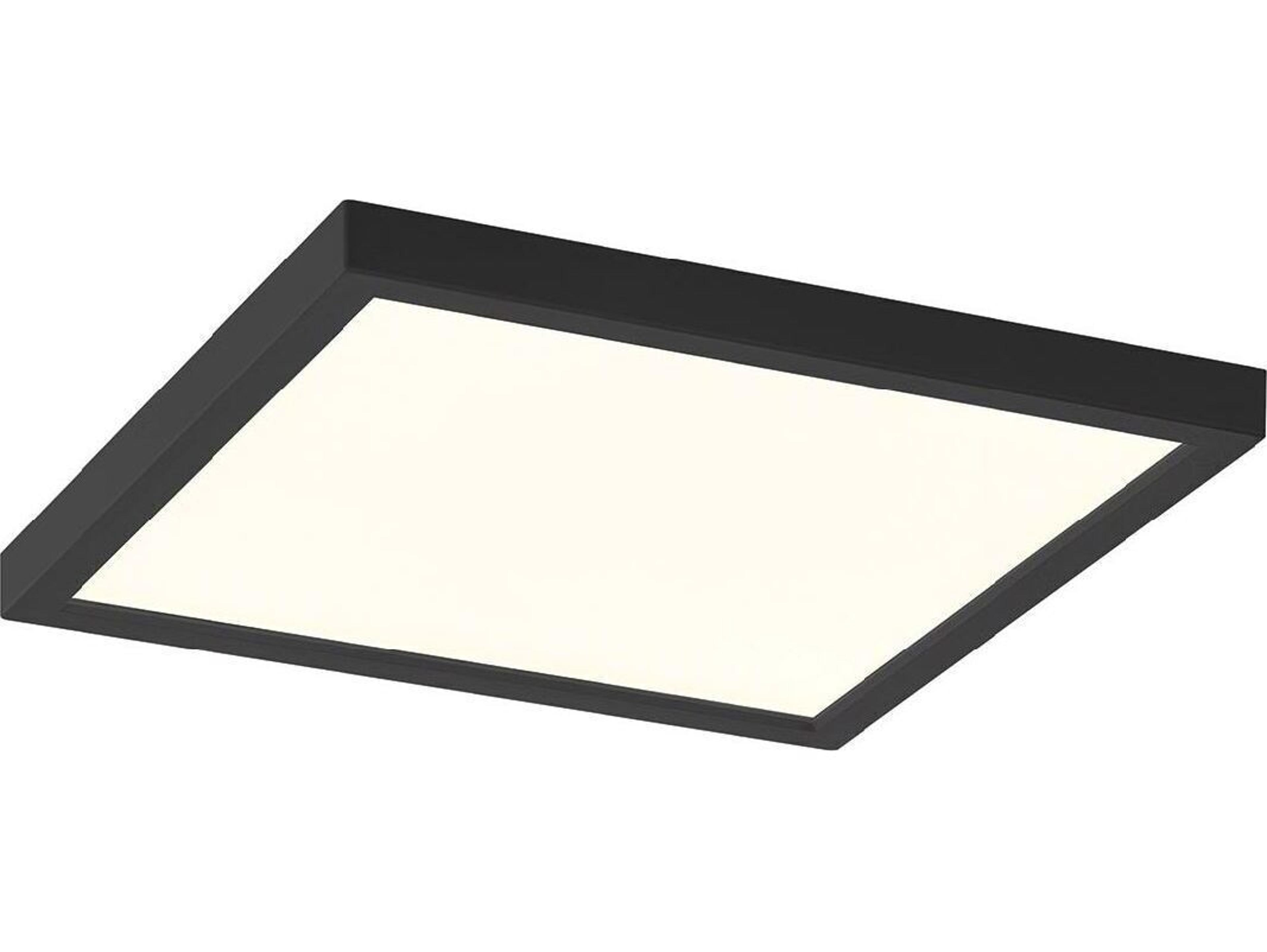 Eurofase Troy Black Flush Mount
