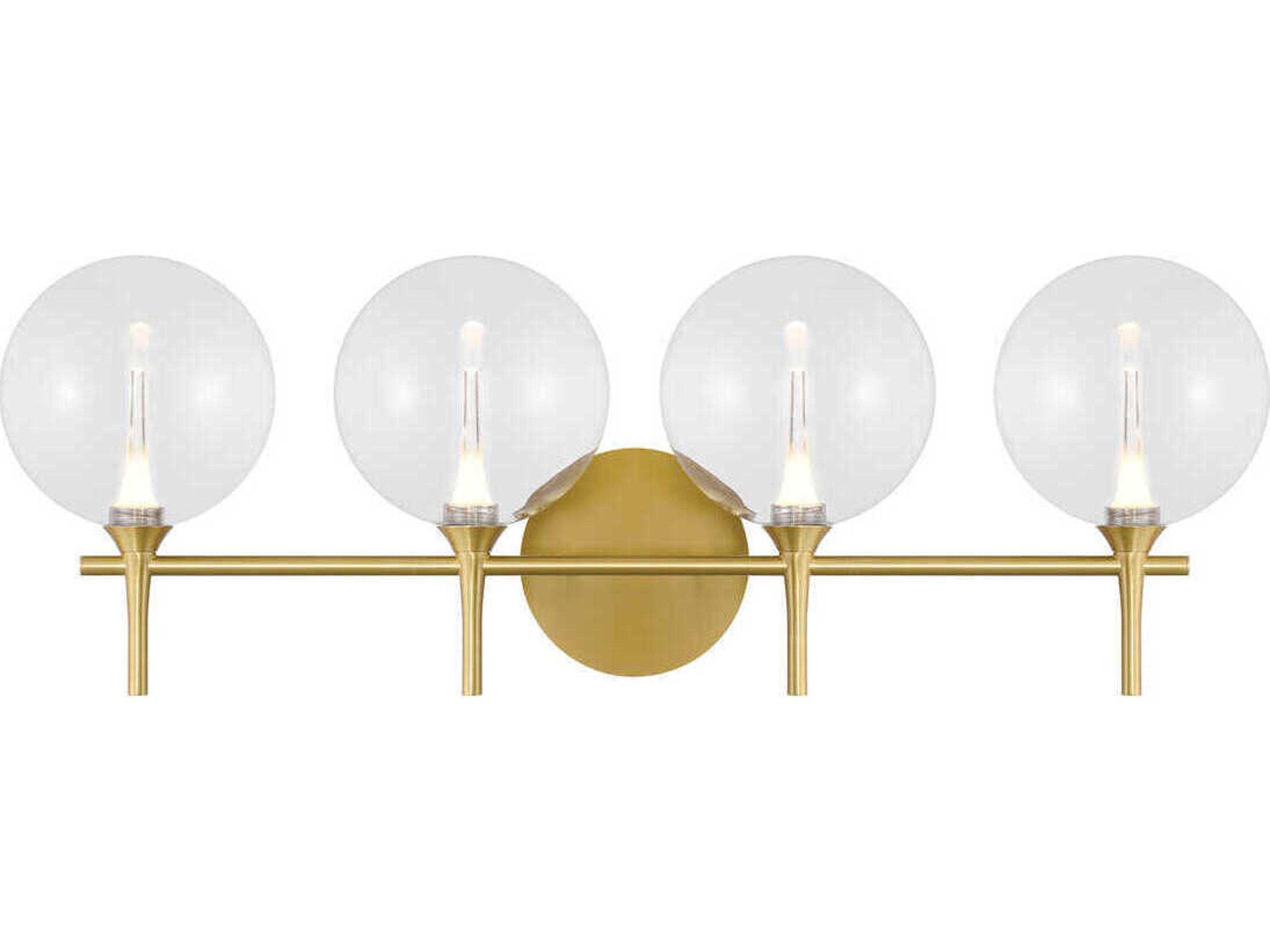 Eurofase Iissa 4-Light Gold Vanity Light