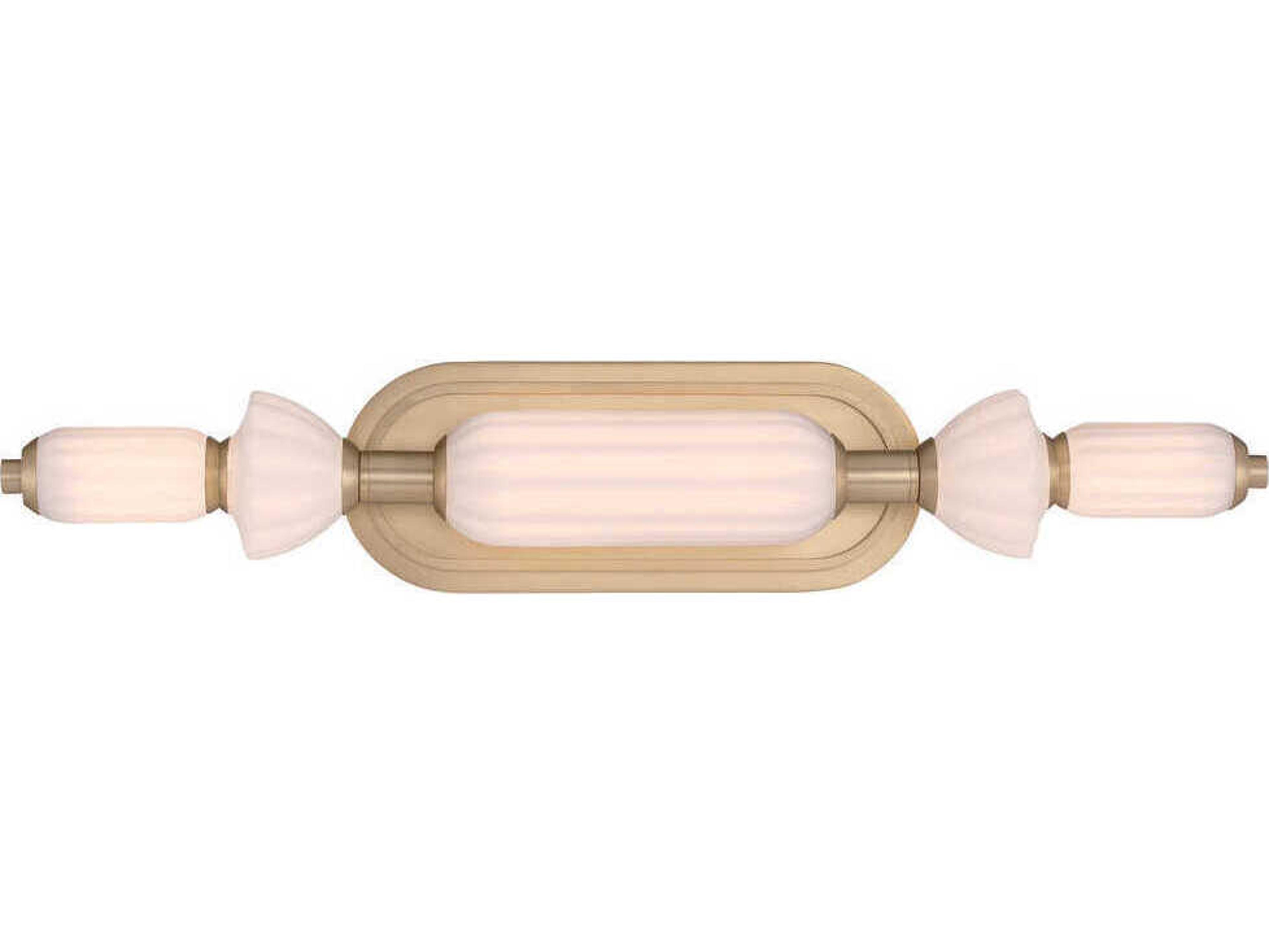 Eurofase Lansdowne 1-Light Gold Vanity Light