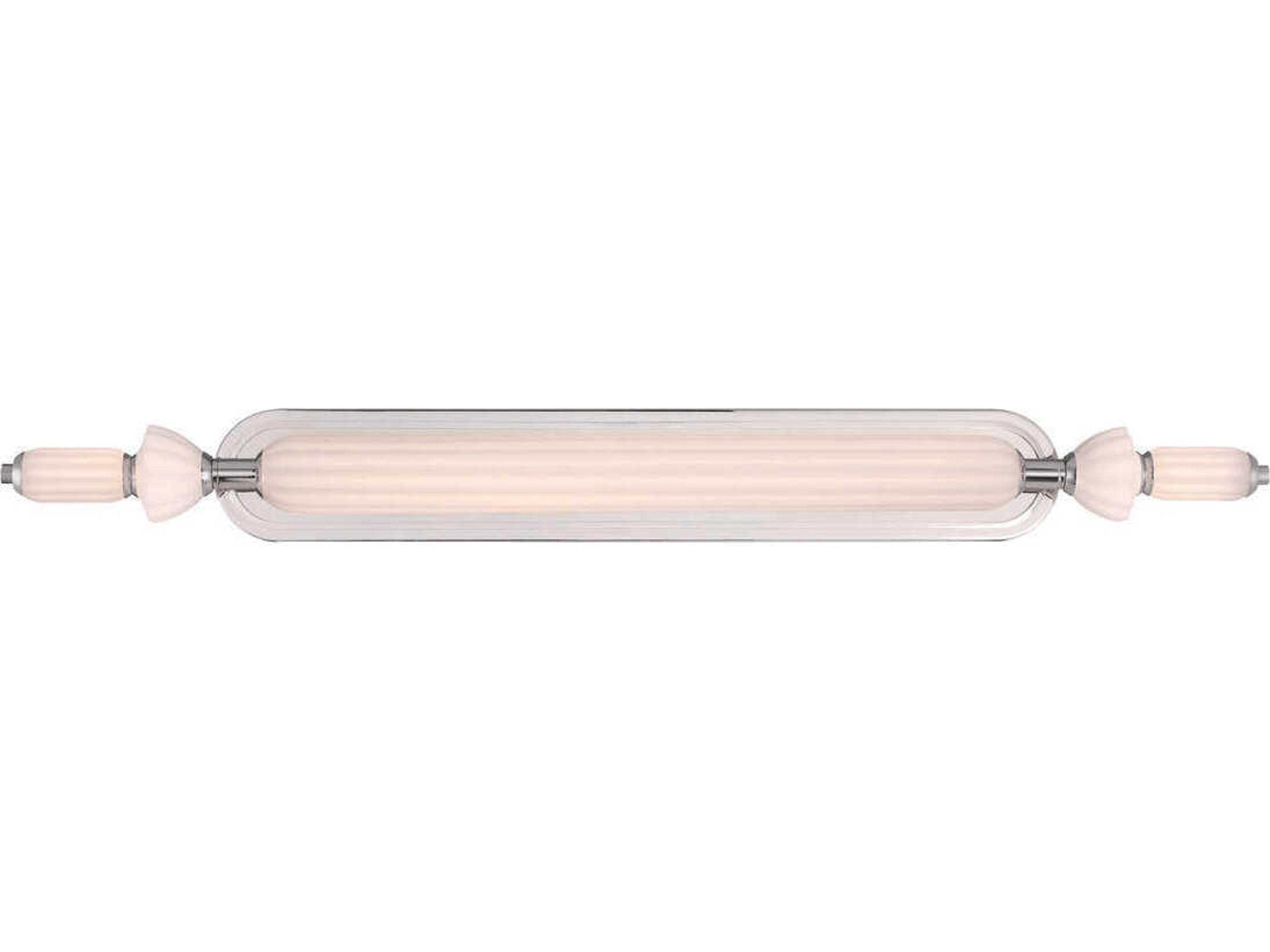 Eurofase Lansdowne 1-Light Nickel Vanity Light