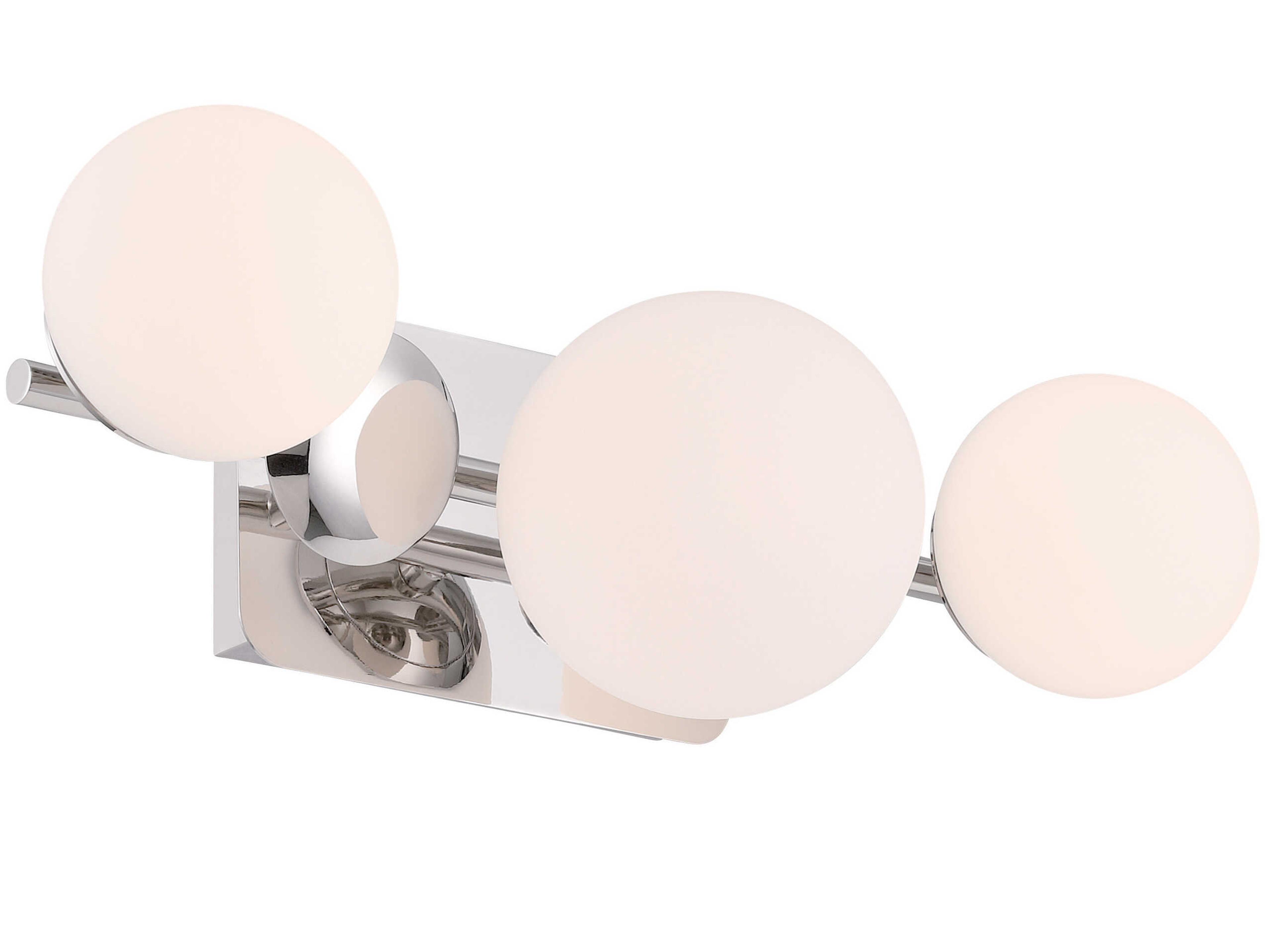 Eurofase Vine 3-Light Nickel Vanity Light