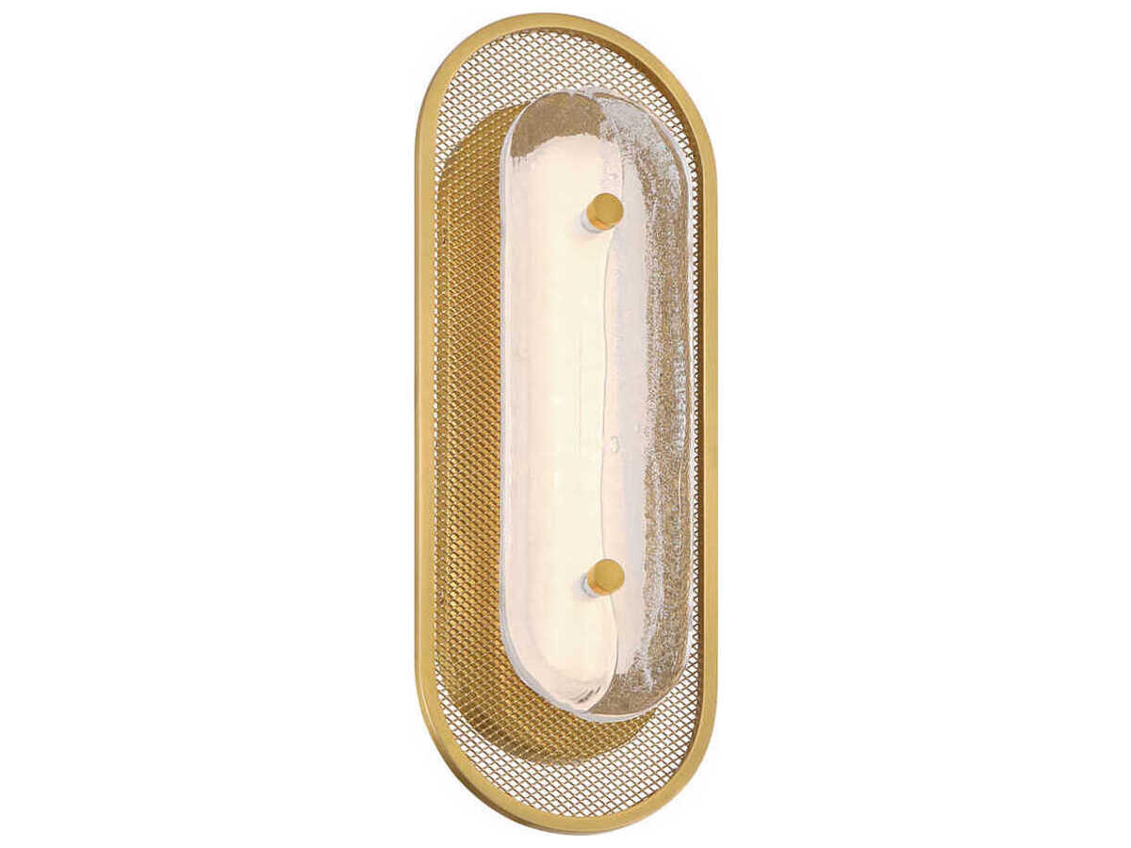 Eurofase Tramore 1-Light Gold Wall Sconce