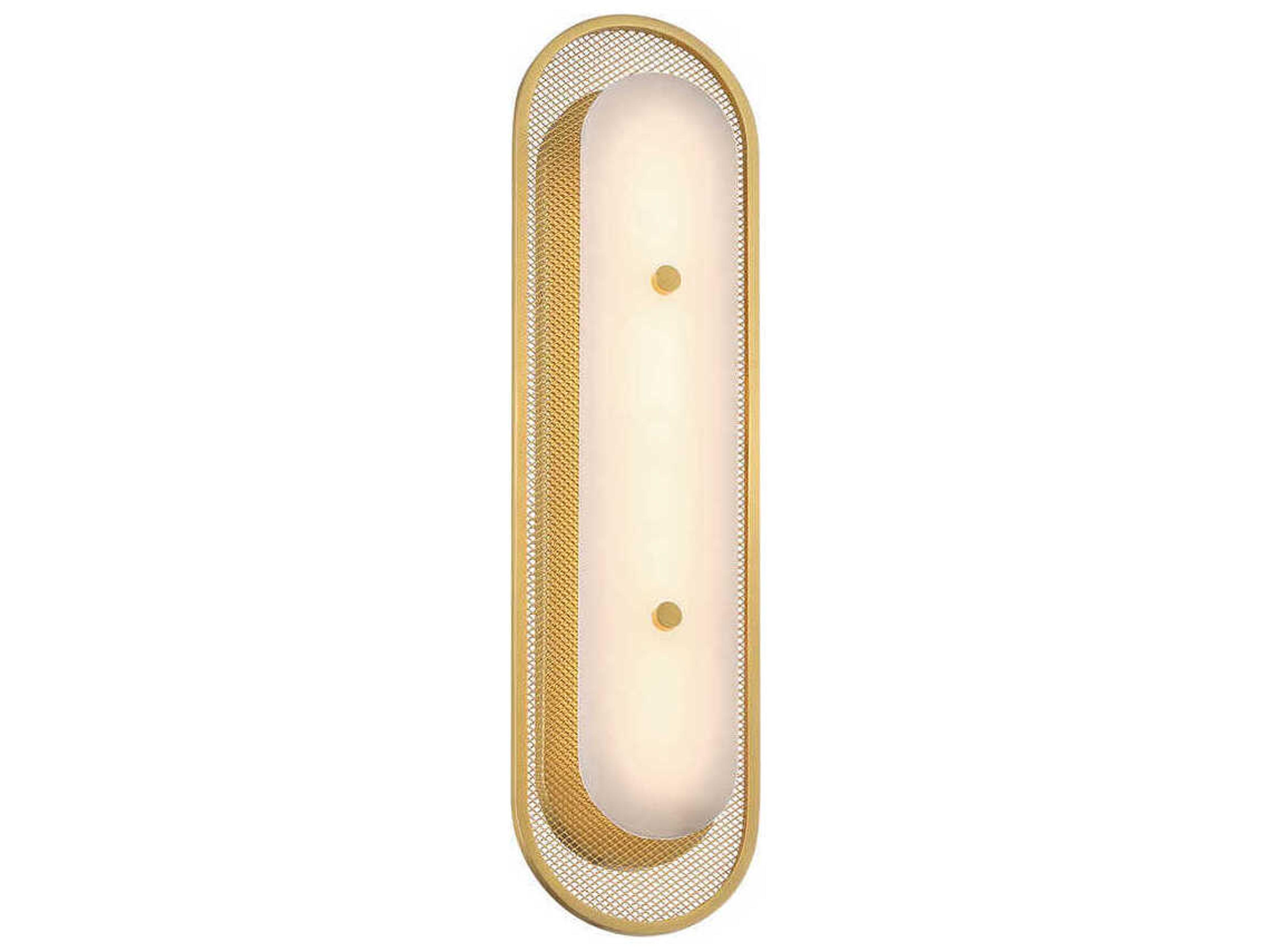 Eurofase Tramore 1-Light Gold Wall Sconce