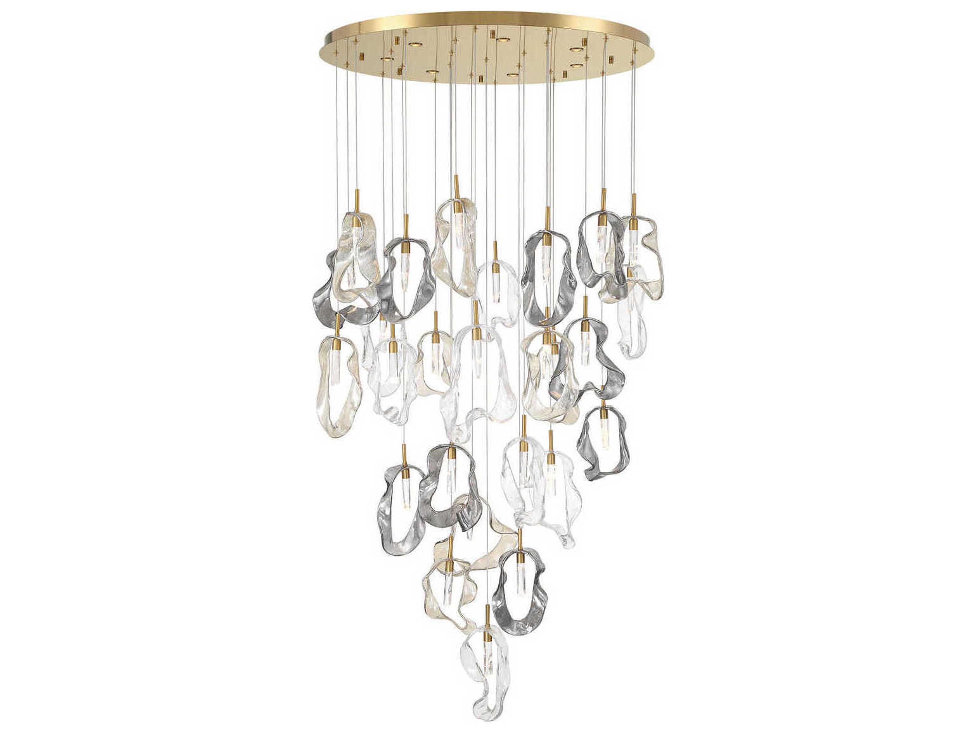 Eurofase Norah 33-Light Gold Pendant