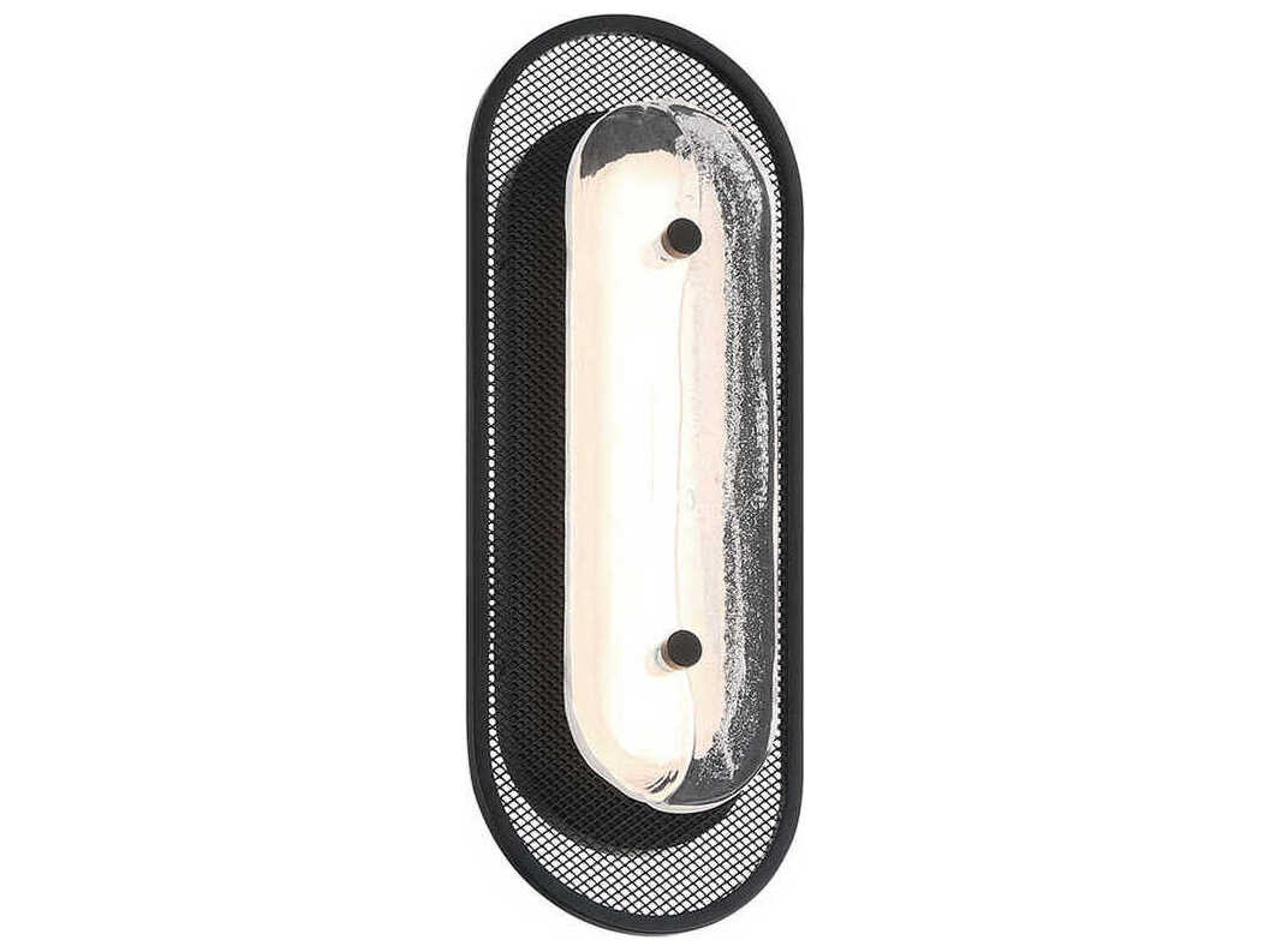 Eurofase Tramore 1-Light Black Wall Sconce