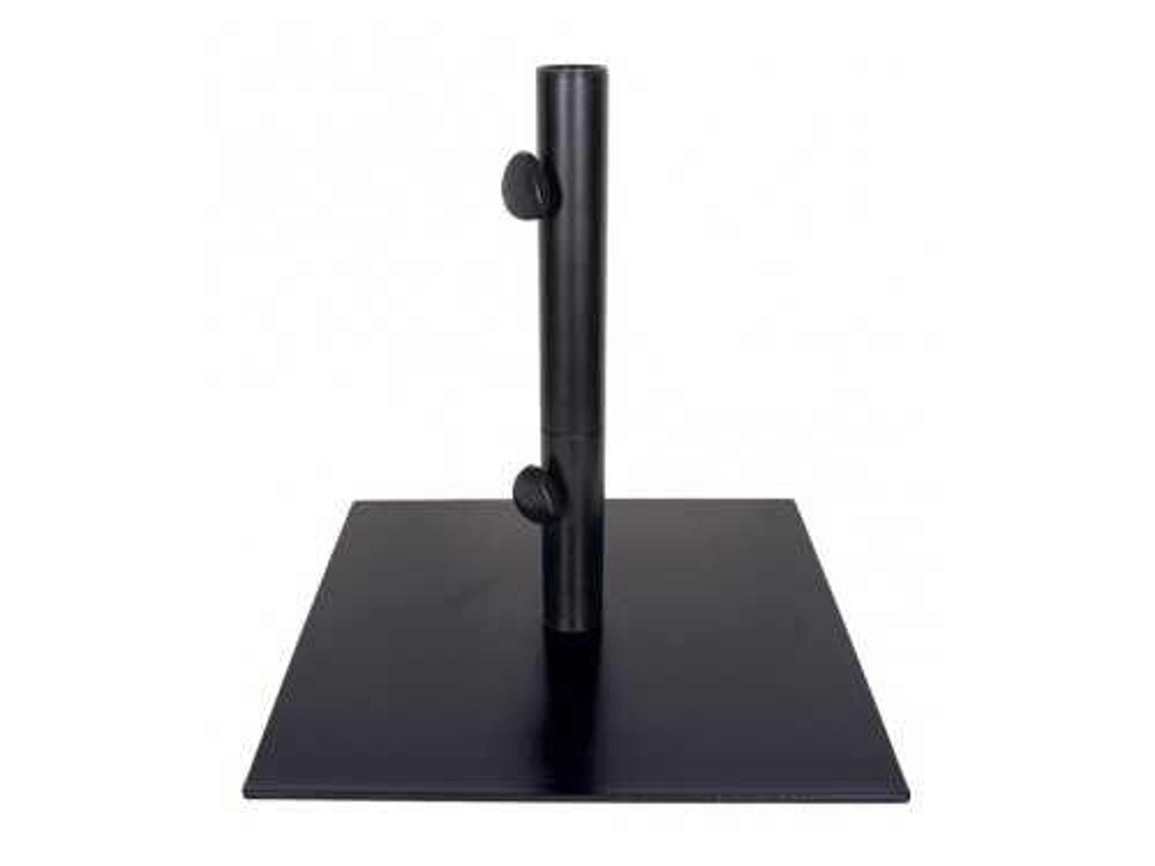 Treasure Garden 70 Pound Steel Umbrella Base 19' Foot with 2' Foot Stem