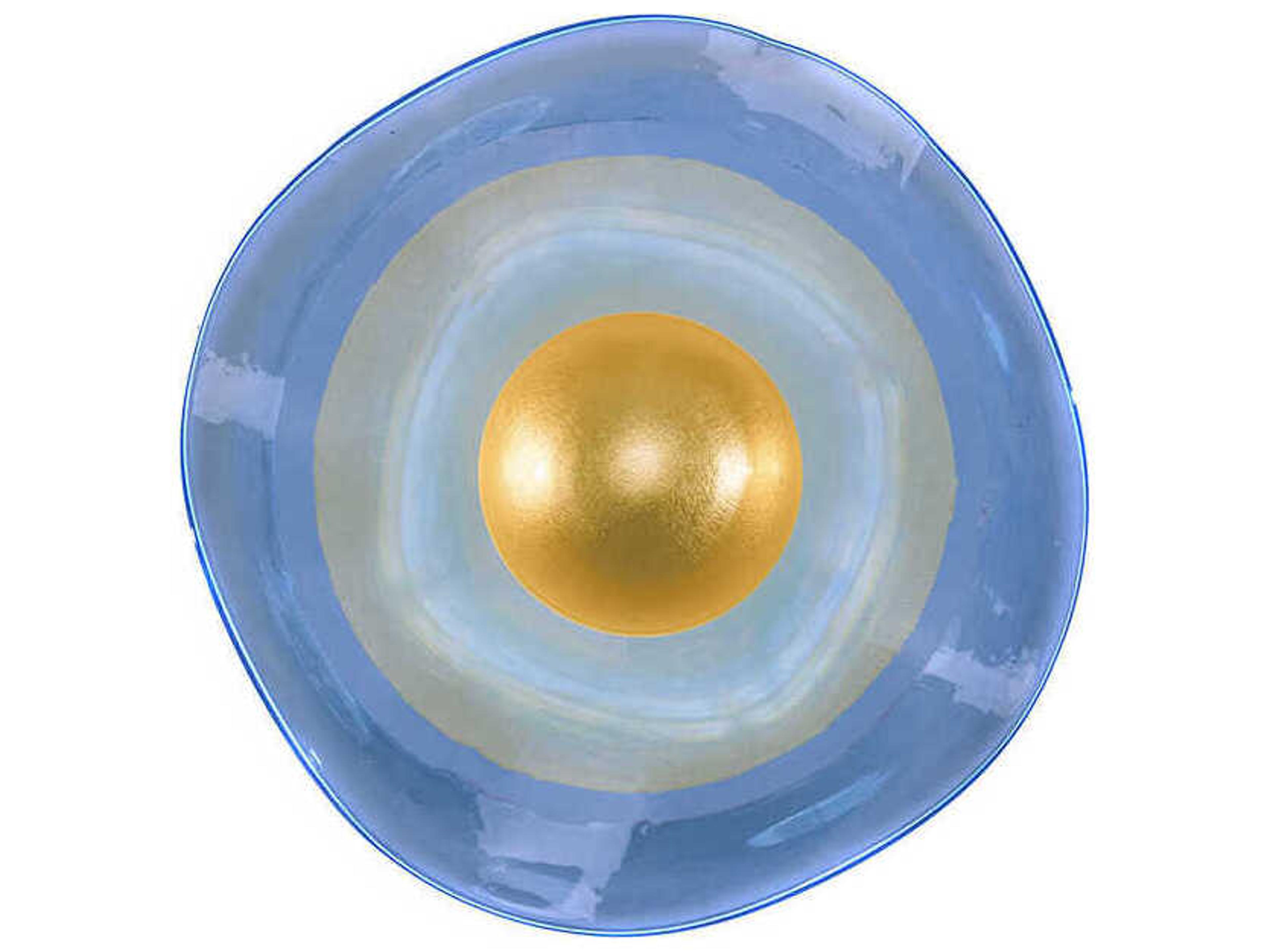 Fine Art Handcrafted Lighting Embark 1-Light Gold Wall Sconce