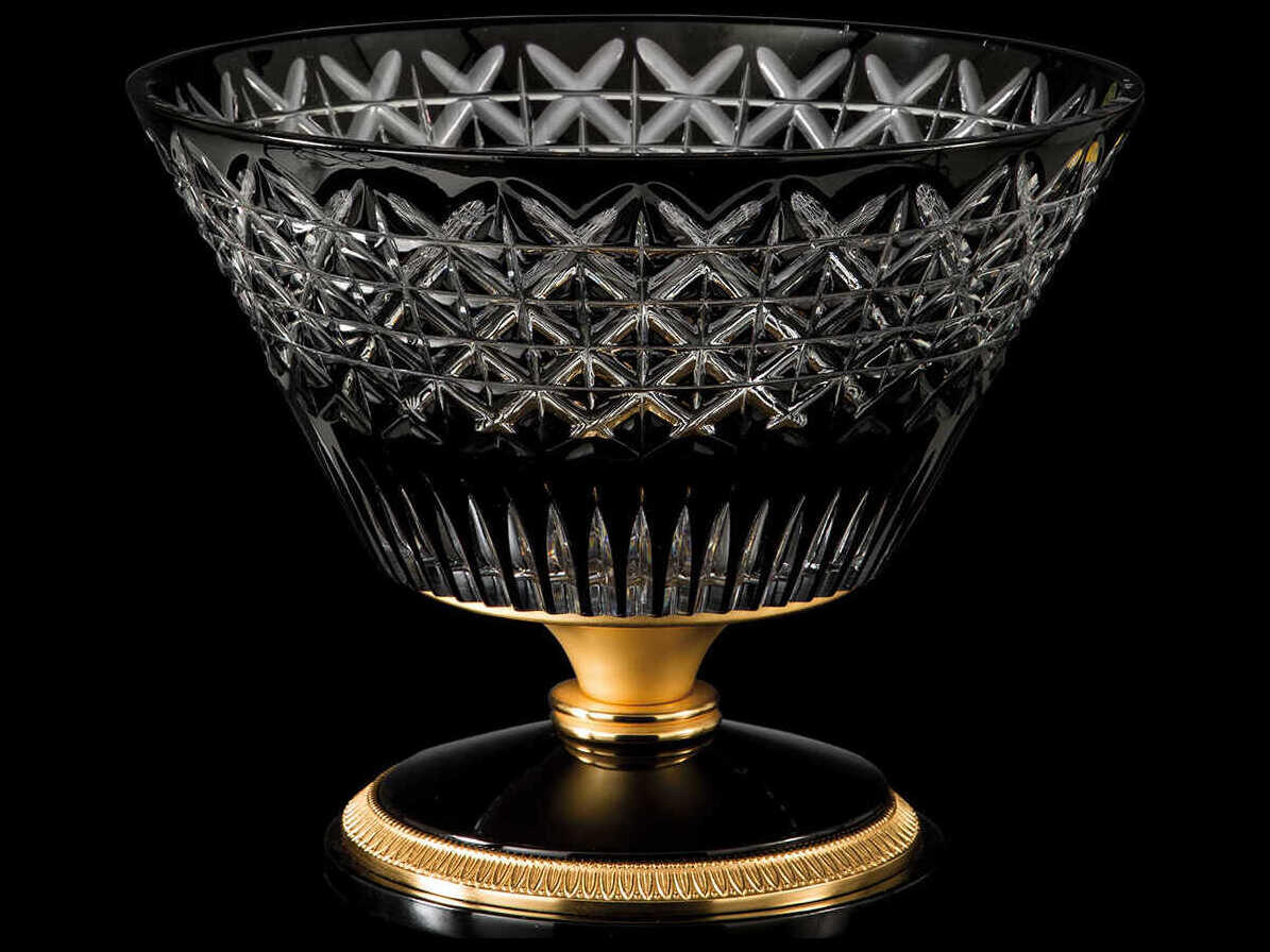 Fine Art Handcrafted Lighting Mariner Luxury Antique Gold Plated Decorative Bowl