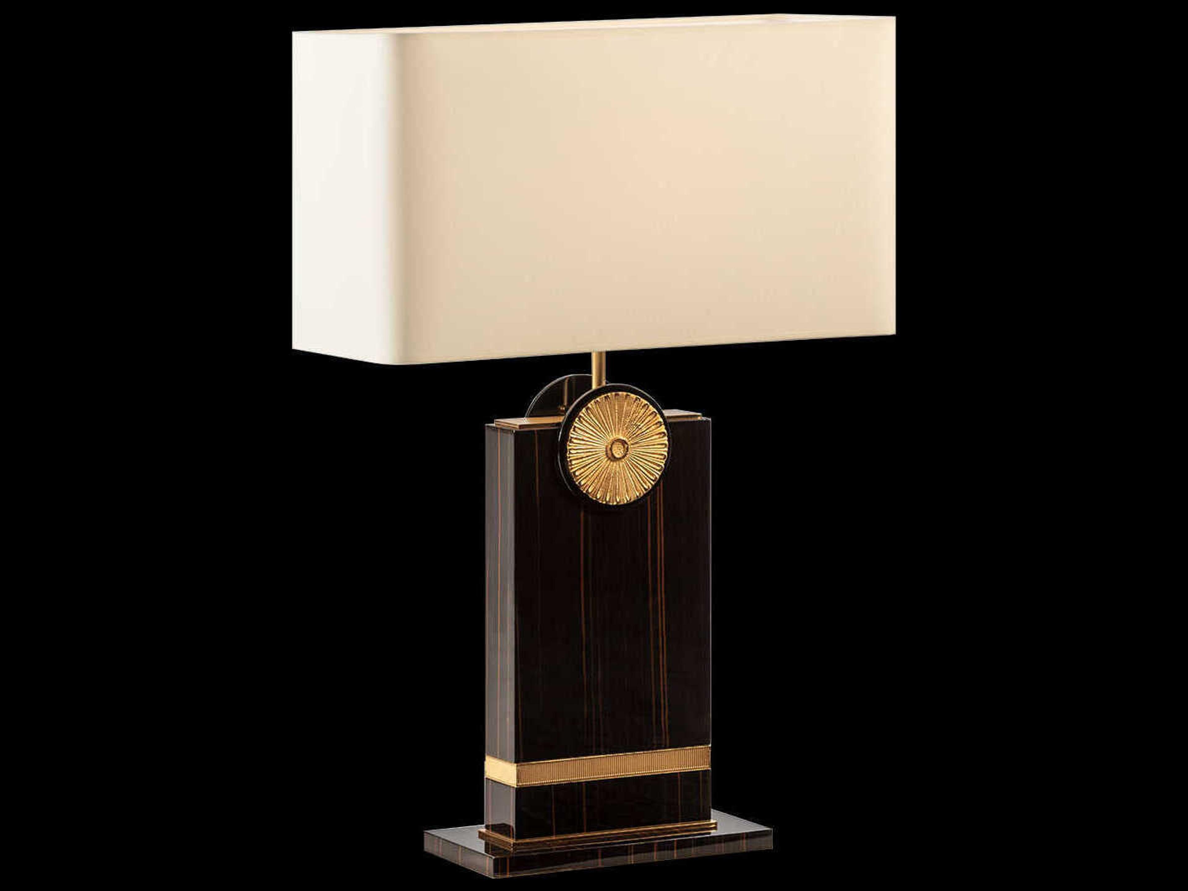 Fine Art Handcrafted Lighting Mariner Luxury Antique Gold Plated Buffet Lamp