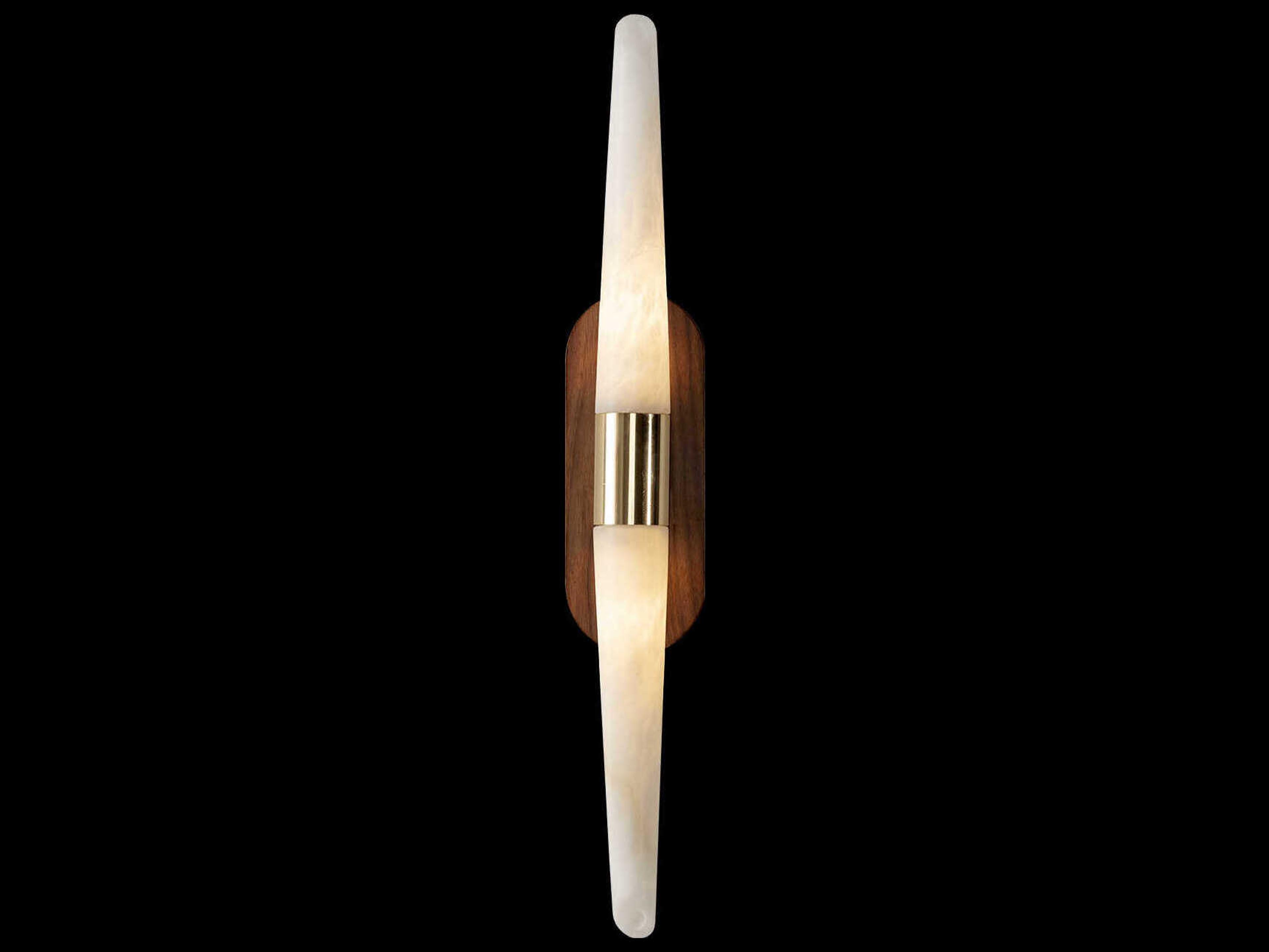 Fine Art Handcrafted Lighting Mariner Luxury 2-Light Polished Brass Wall Sconce