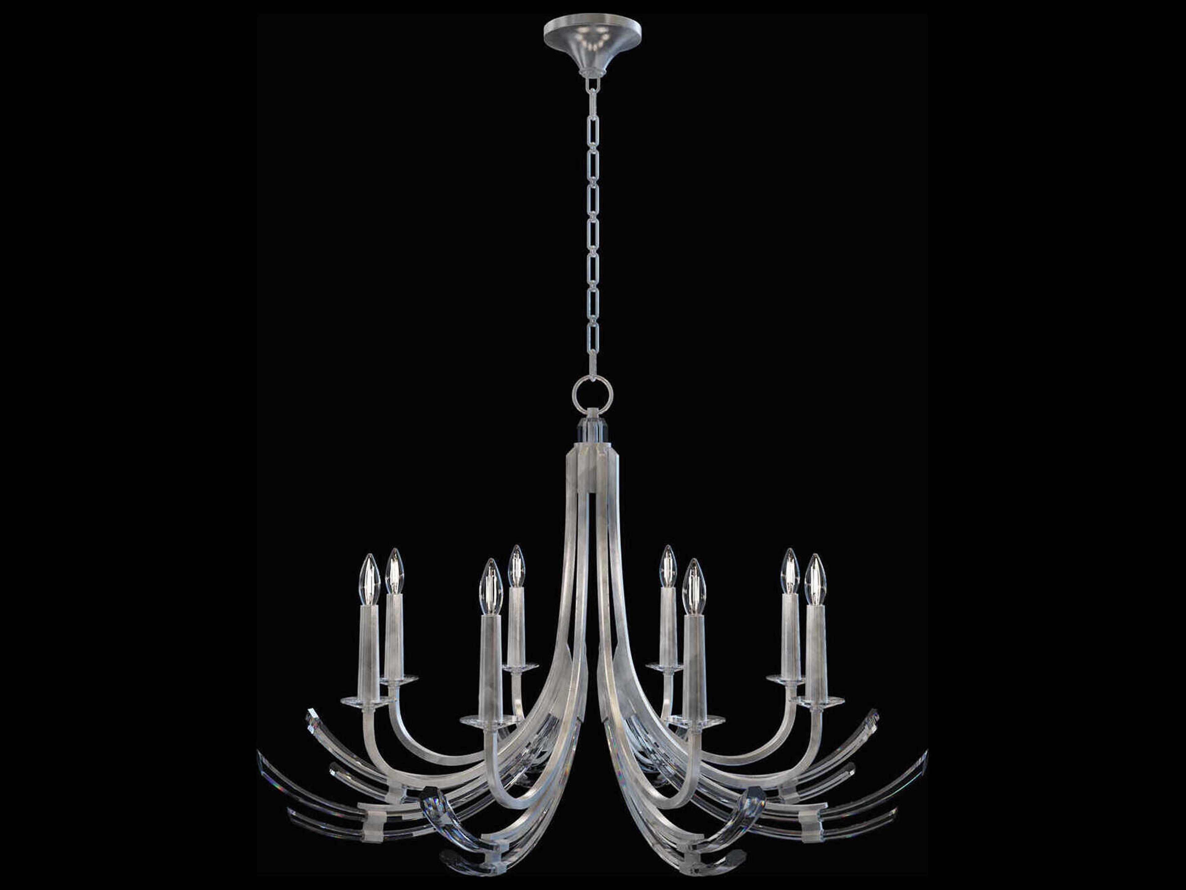 Fine Art Handcrafted Lighting Trevi 8-Light Candelabra Chandelier