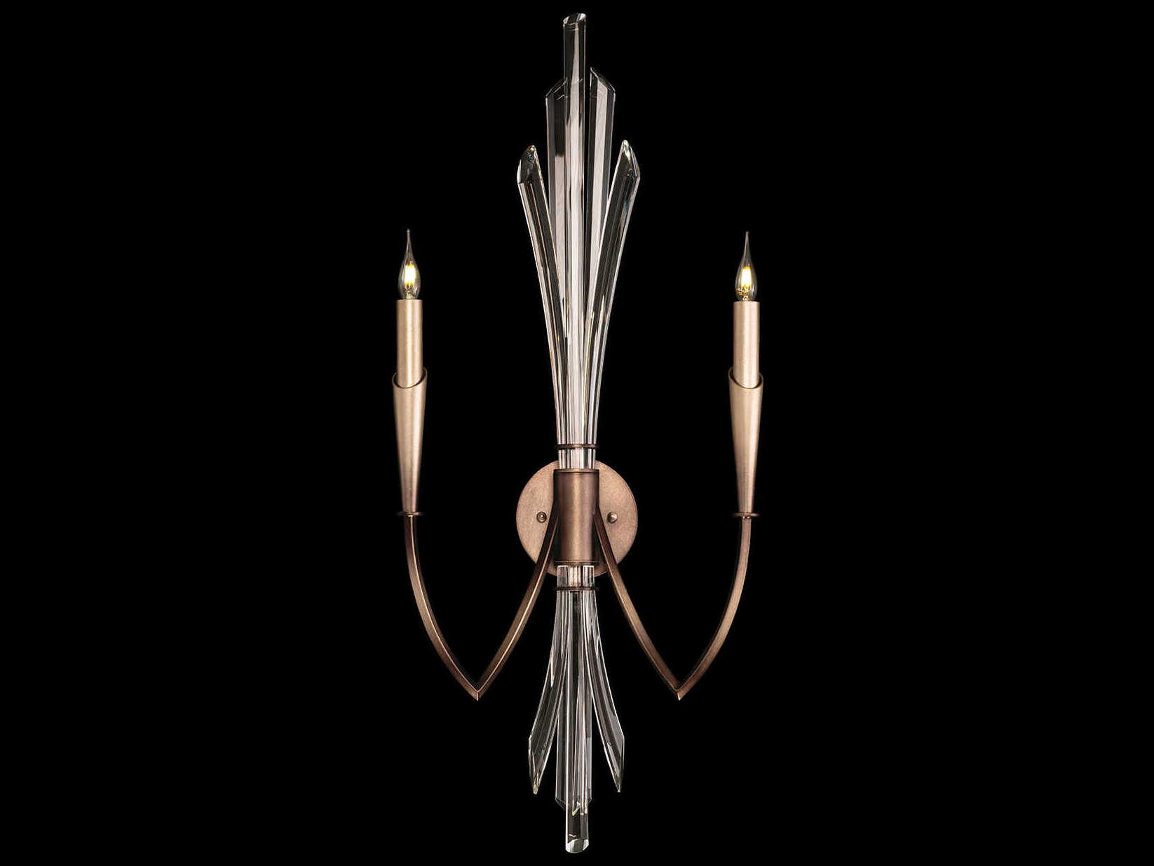 Fine Art Handcrafted Lighting Trevi 2-Light Wall Sconce