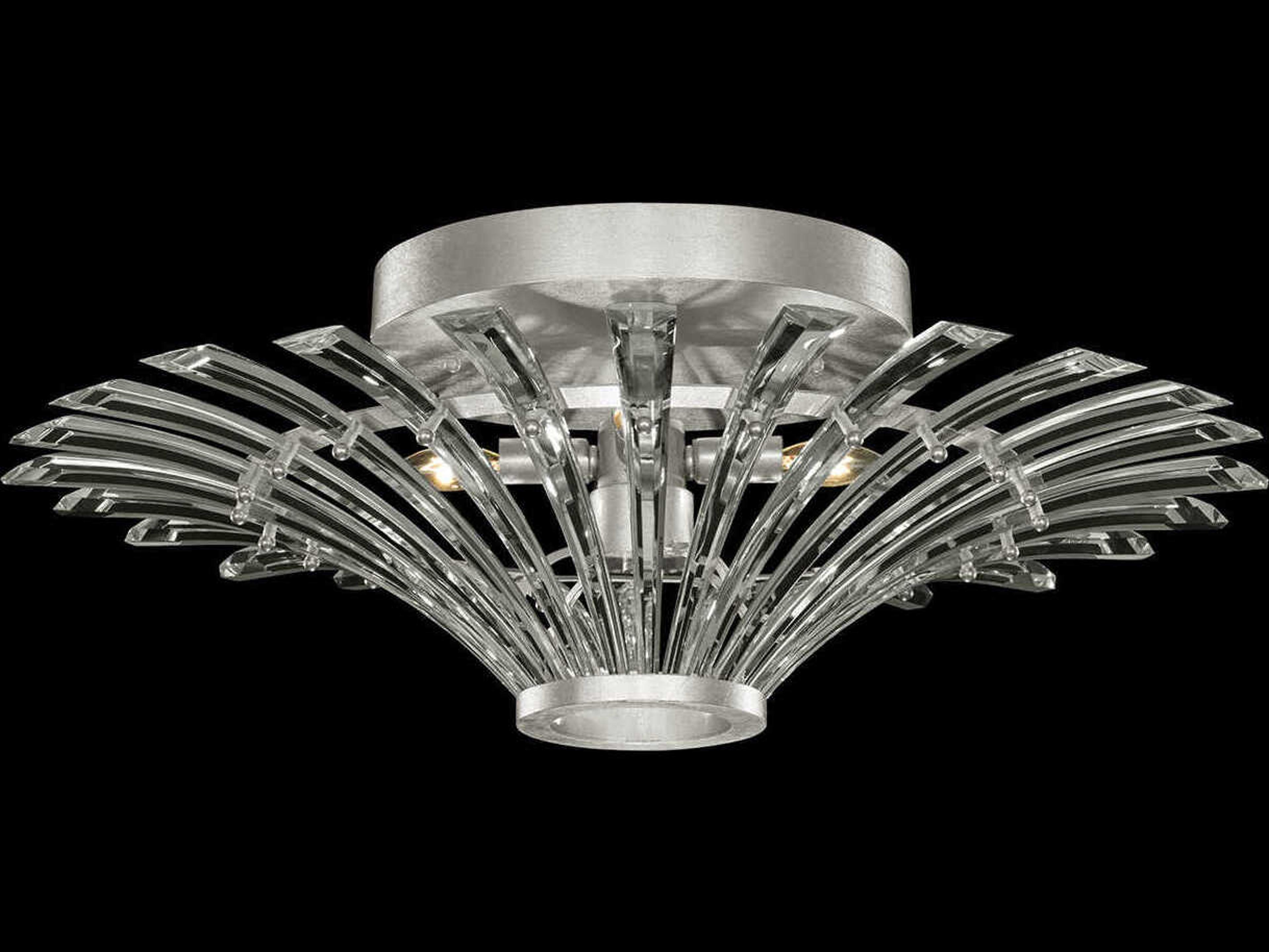 Fine Art Handcrafted Lighting Trevi 4-Light Flush Mount