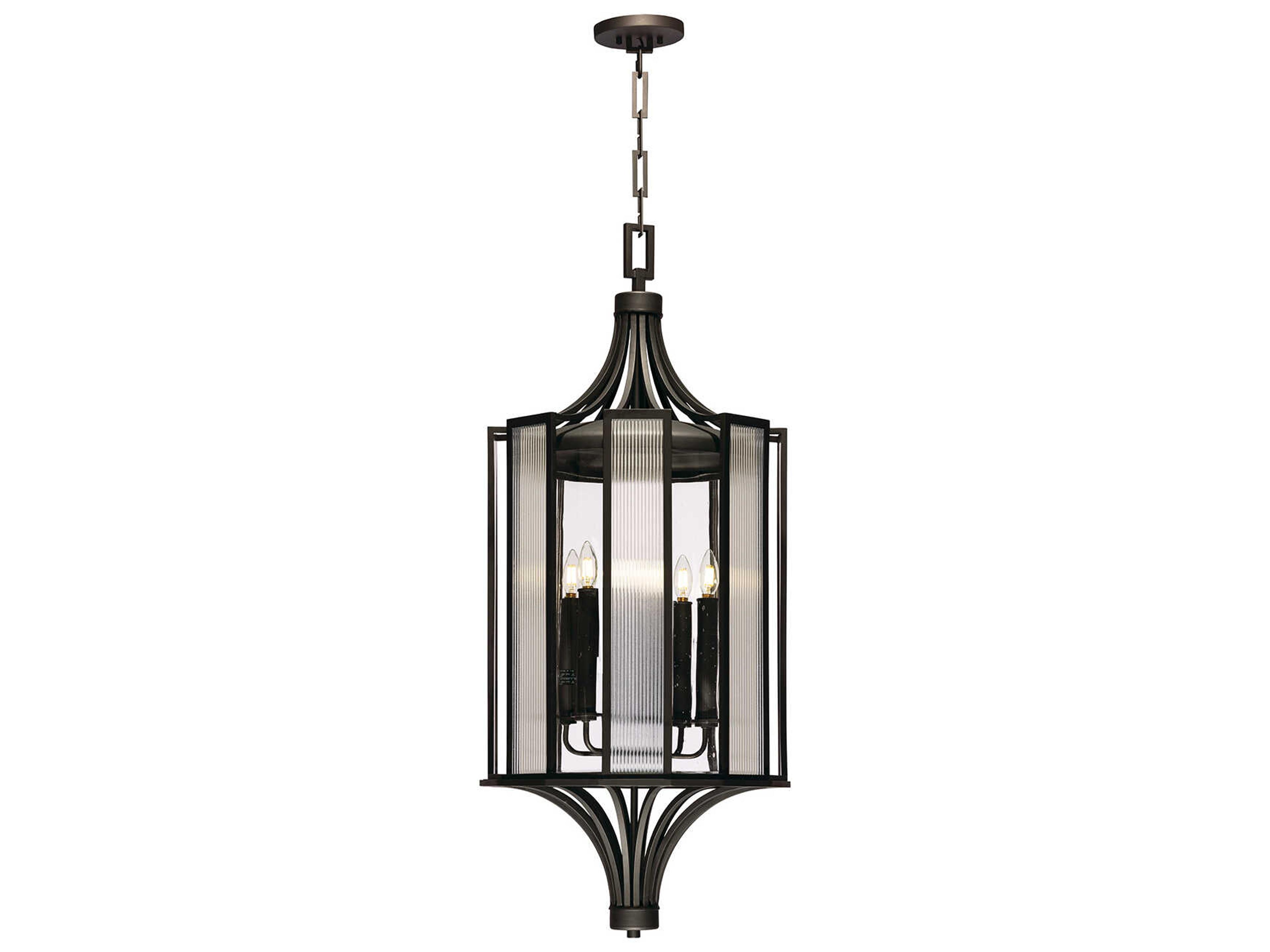 Fine Art Handcrafted Lighting Bristol 6 - Light Outdoor Hanging Light