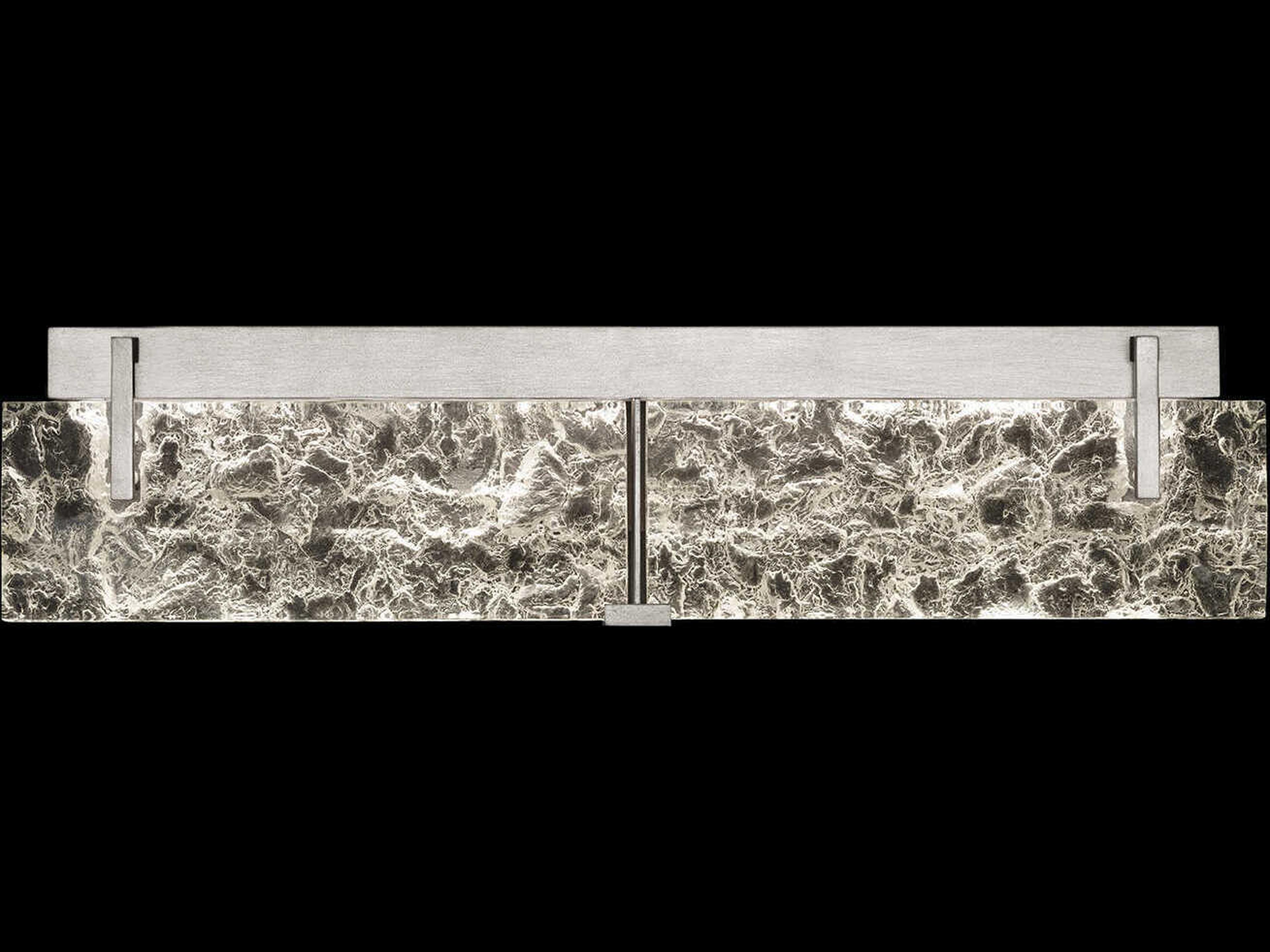 Fine Art Handcrafted Lighting Terra 4-Light Silver Vanity Light