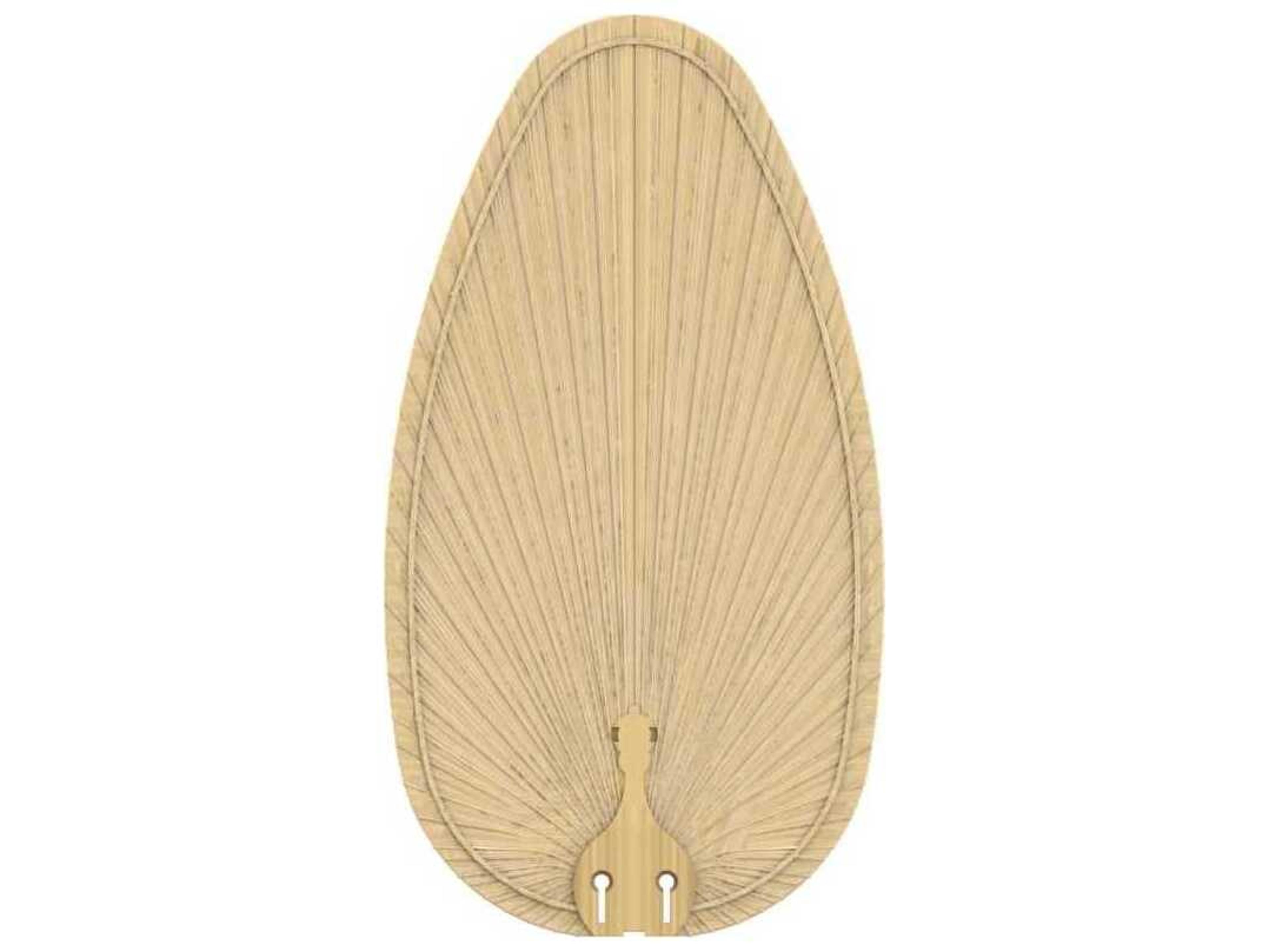 Fanimation Islander Natural Narrow Oval Palm Blade Set of 5