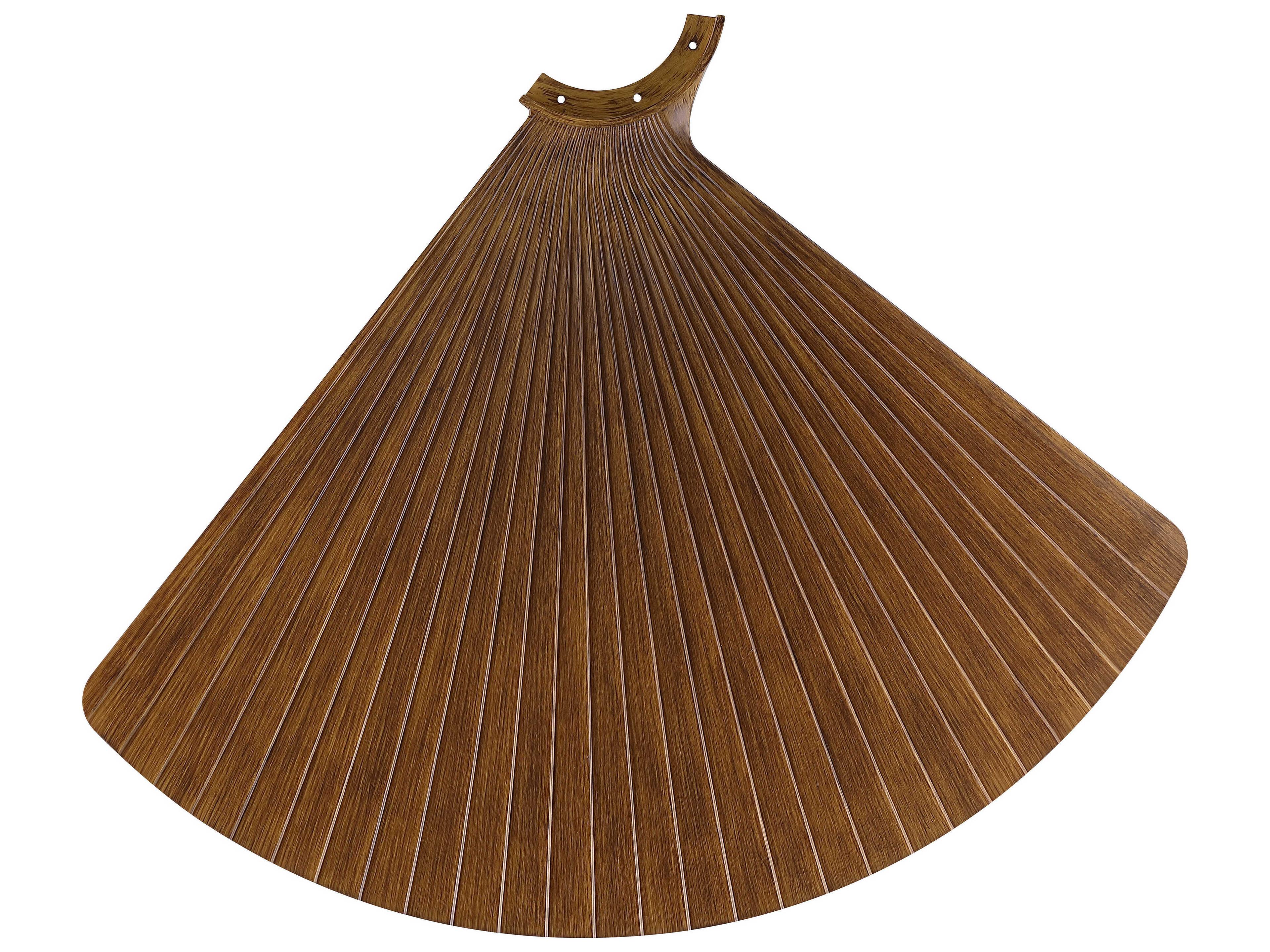 Fanimation TriAire Custom Koa Fan Blade for 52" Sweep Set of3