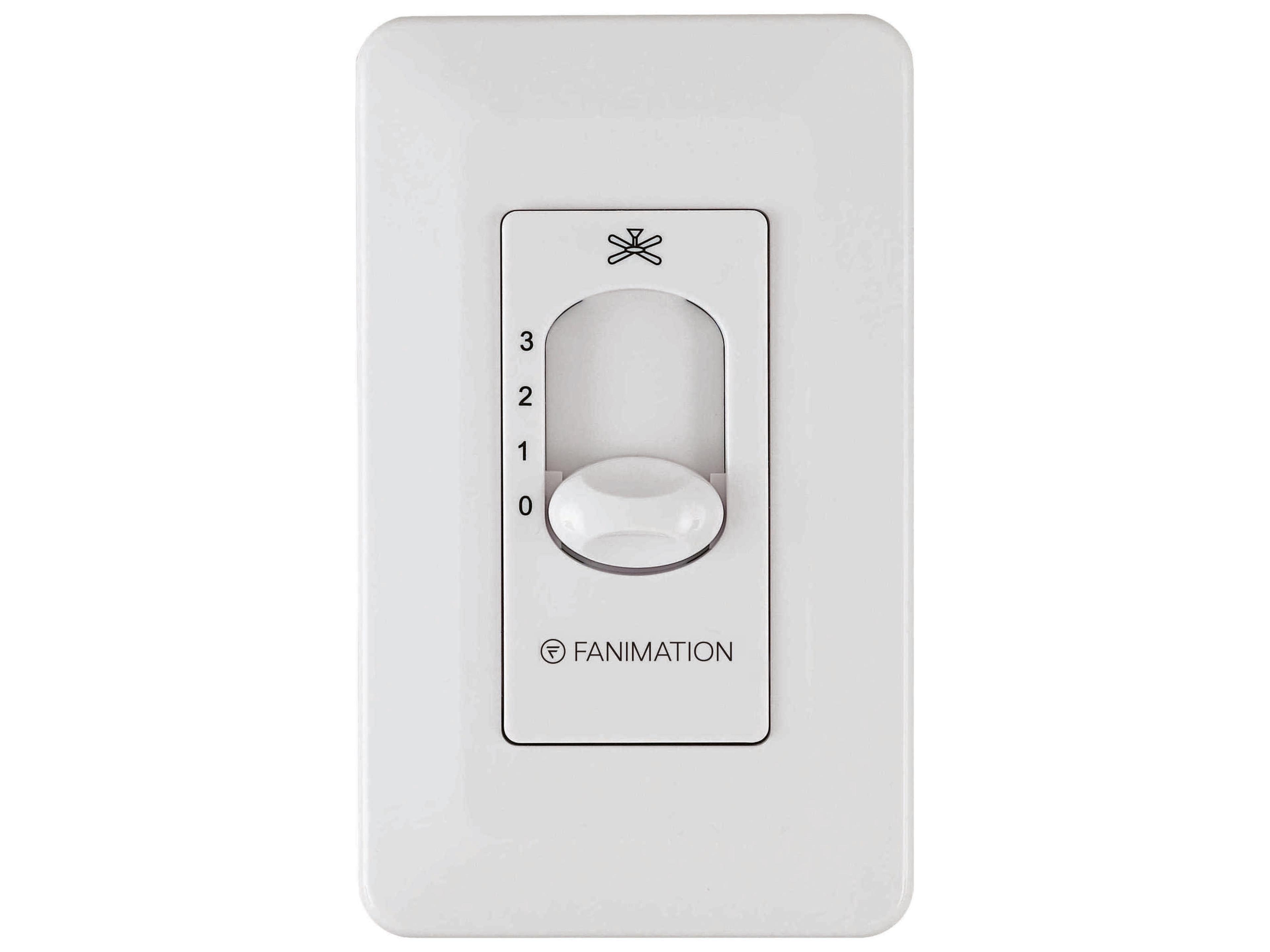 Fanimation Non-Reversing Wall Control - Fan Speed Only