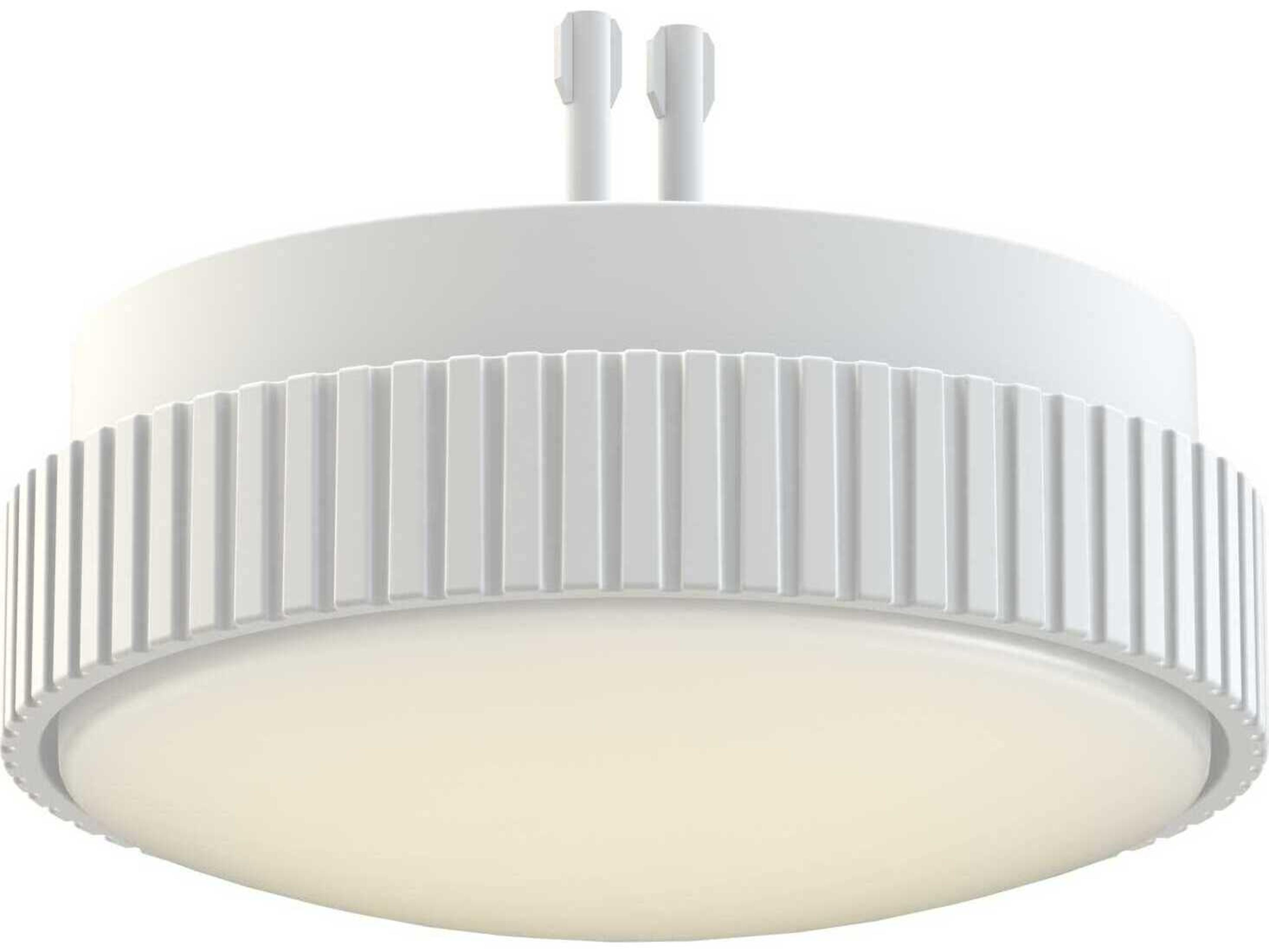 Fanimation Kute Knurled Matte White CCT Fan Light Kit