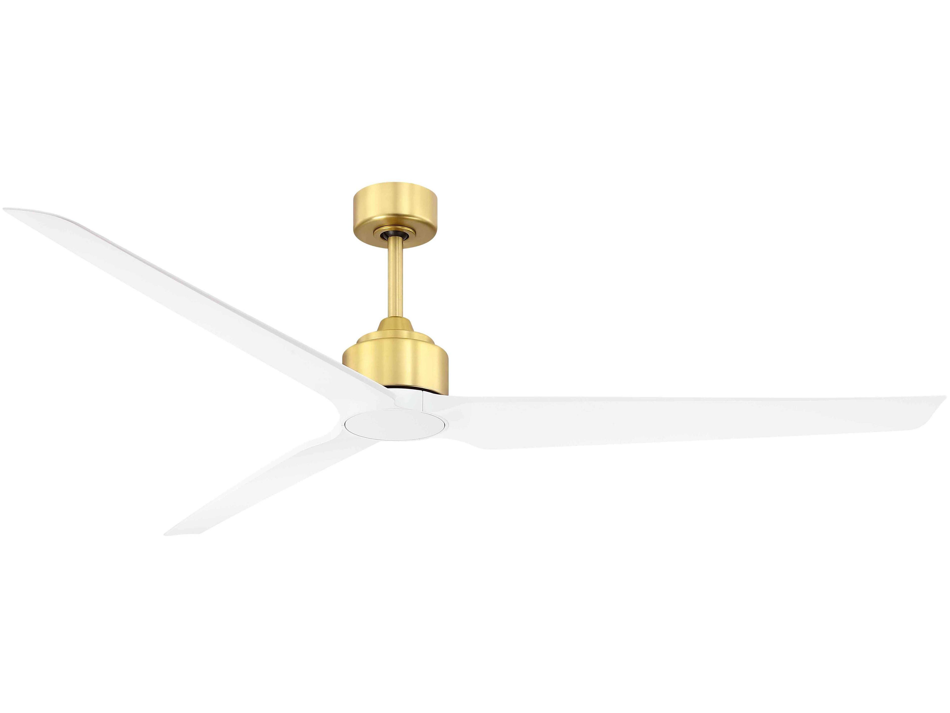 Fanimation TriAire Custom Brushed Satin Brass DC Motor